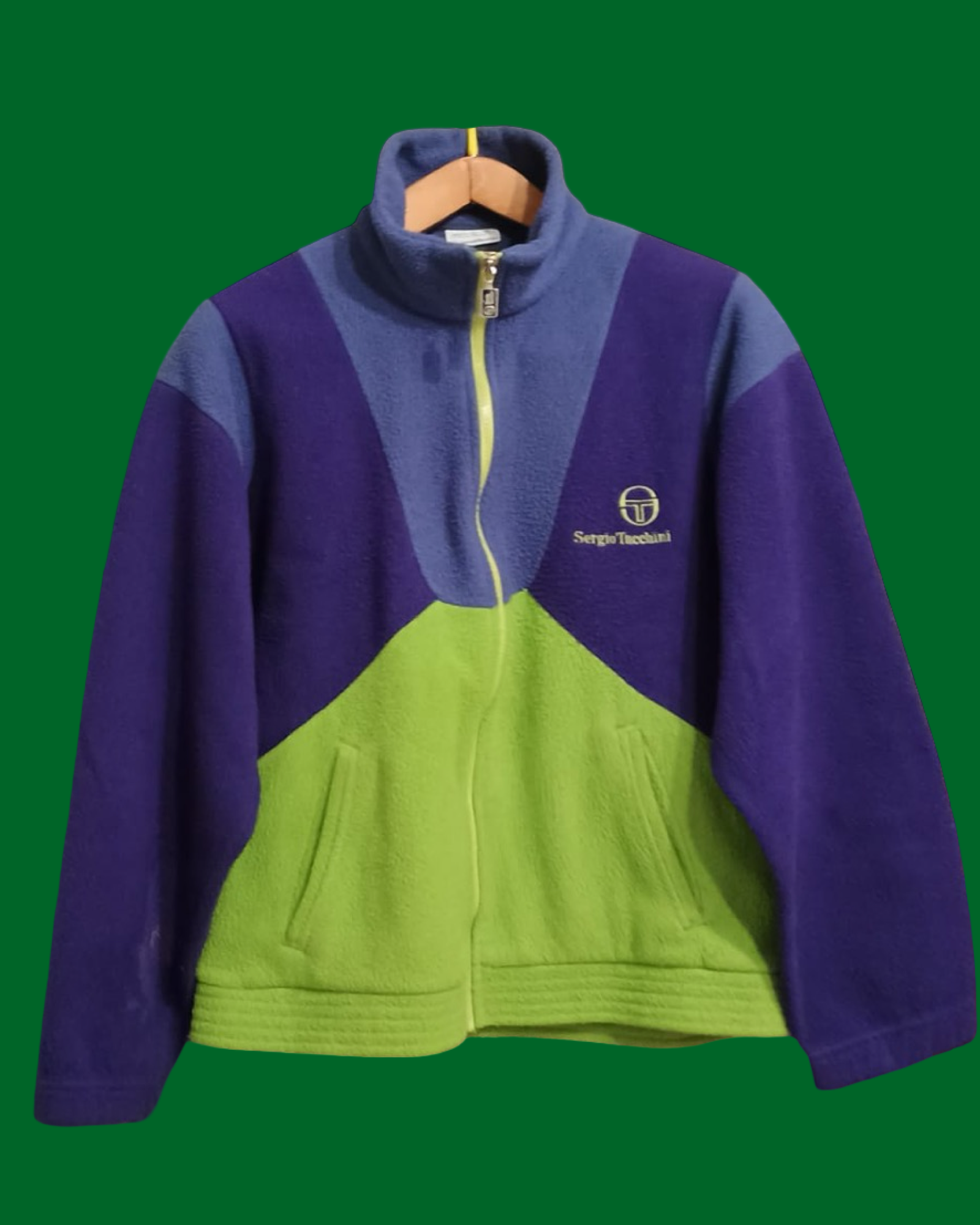 Vintage Multicolor Fantasy Sergio Tacchini 90's Sweatshirt Unisex Size M