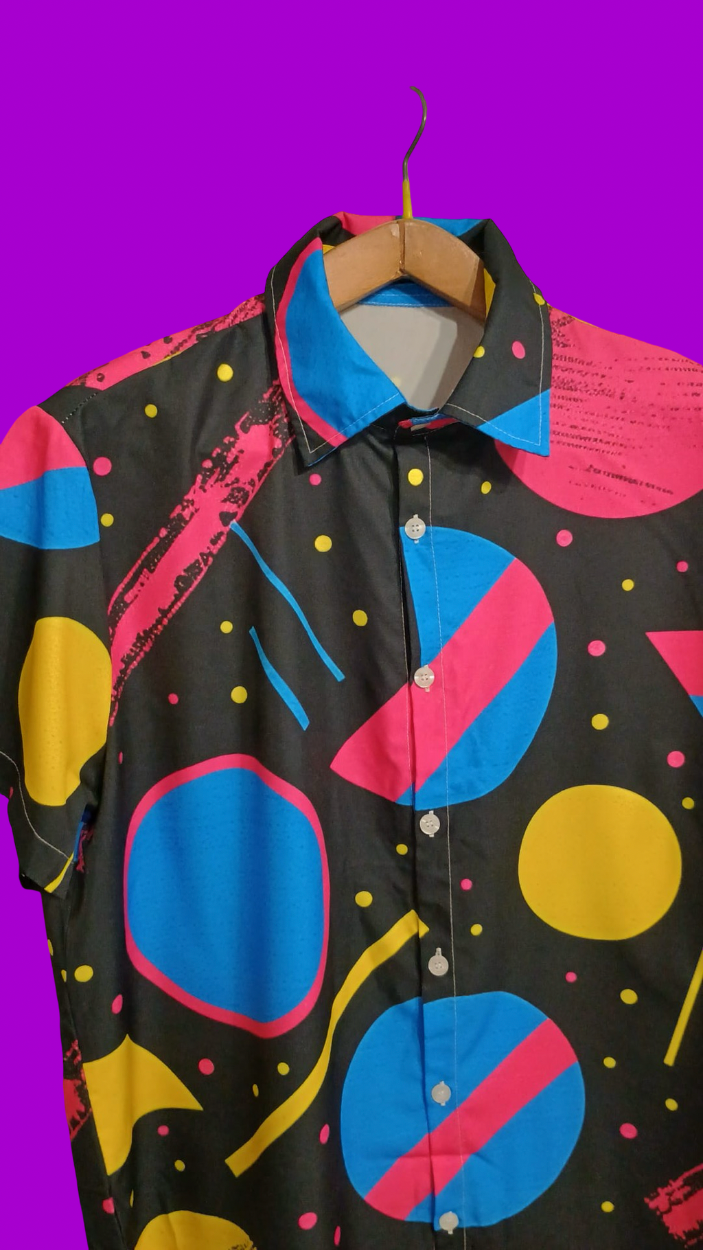 Vintage Multicolor Fantasy 90's Shirt Unisex Size L