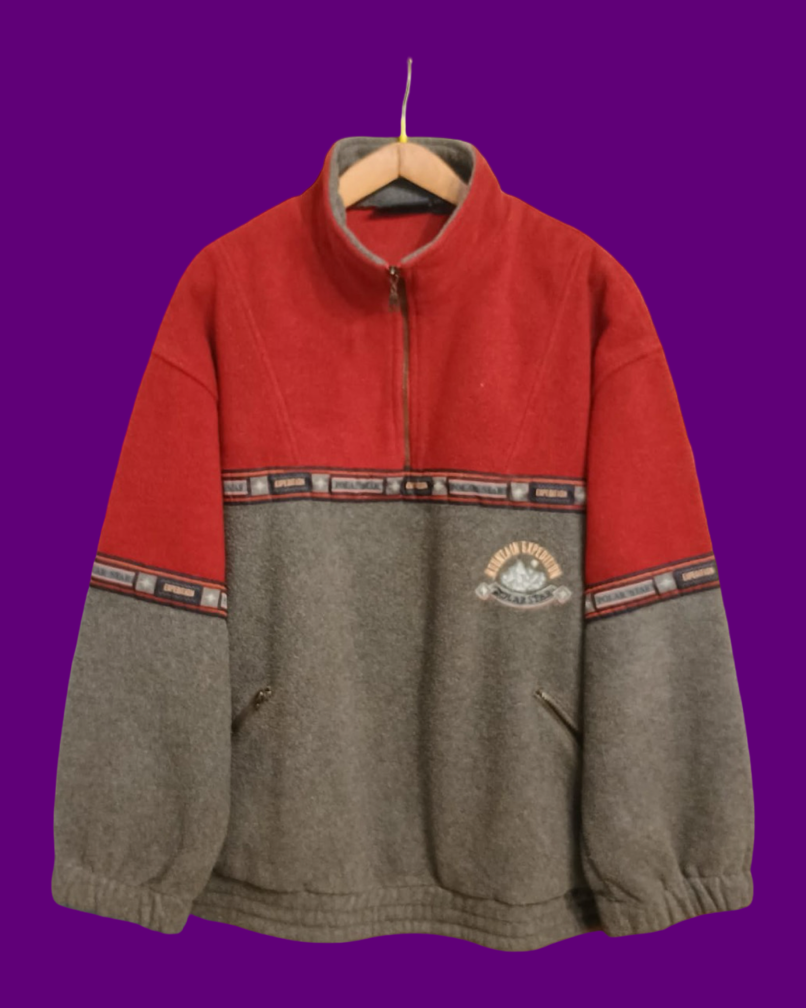 Vintage Multicolor Fantasy 90's Fleece Unisex Size XL