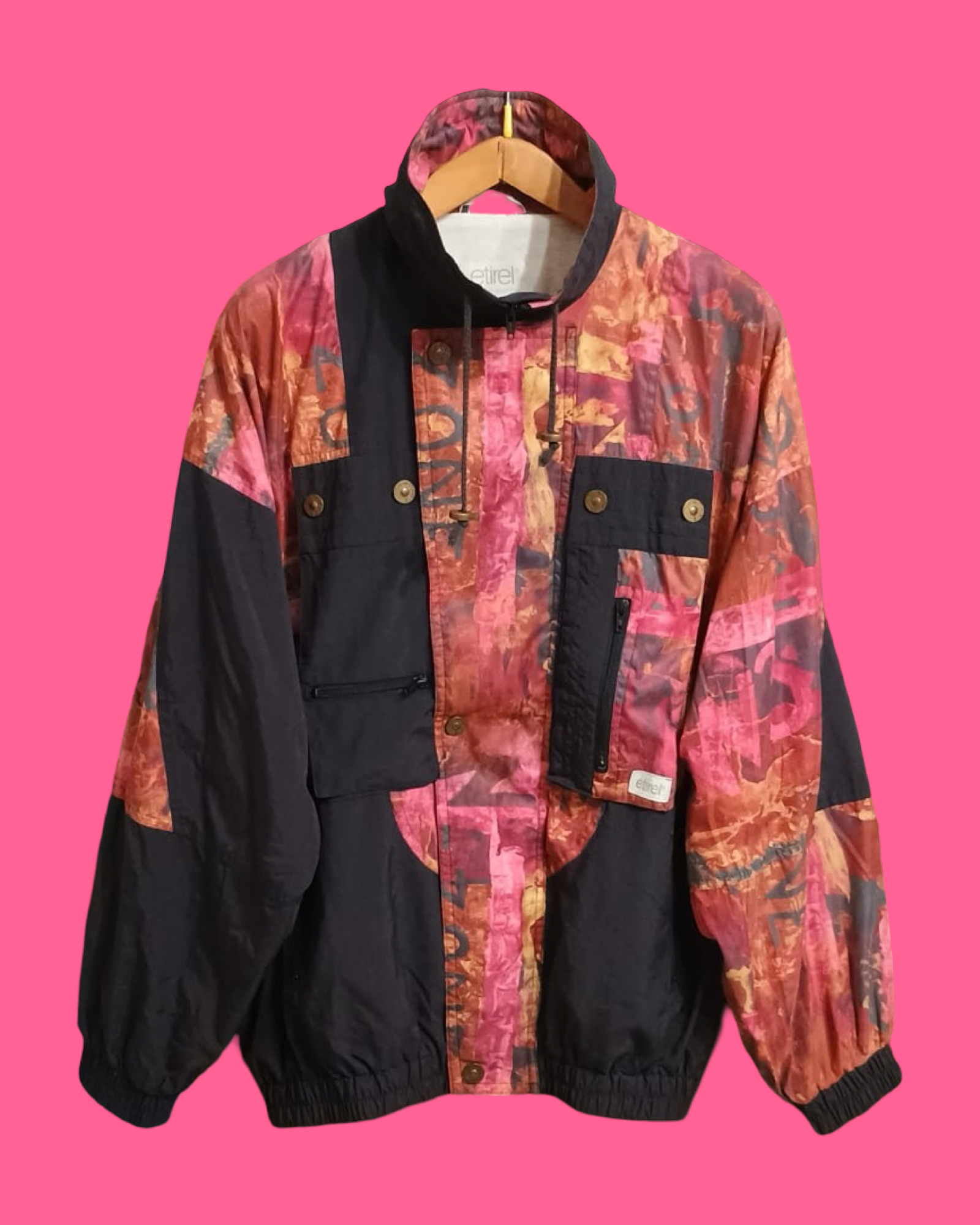 Vintage Multicolor Fantasy 90's Jacket Unisex Size L