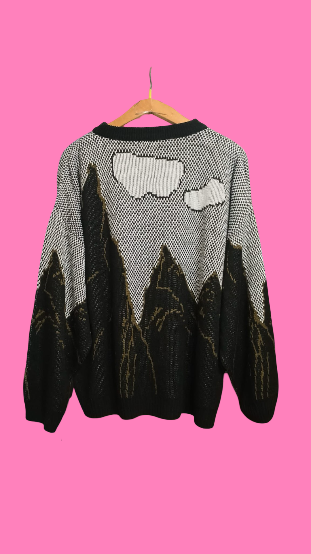 Vintage Multicolor Fantasy 90's Sweater Unisex Size XL