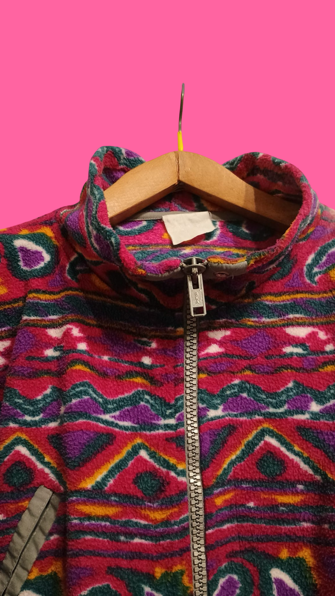 Vintage Multicolor Fantasy 90's Fleece Unisex Size XL
