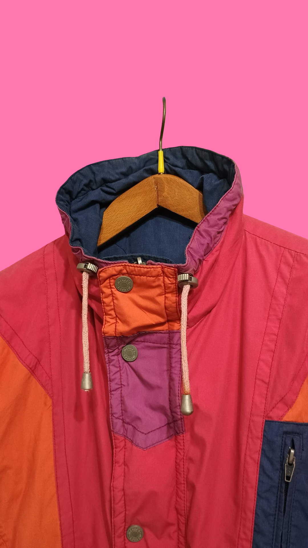 Vintage Multicolor Fantasy 90's Snow Jacket Unisex Size L