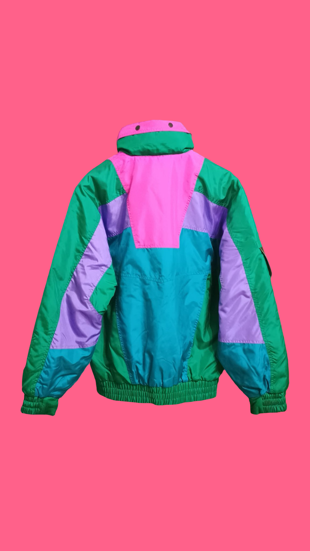 Vintage Multicolor Fantasy 90's Snow Jacket Unisex Size L