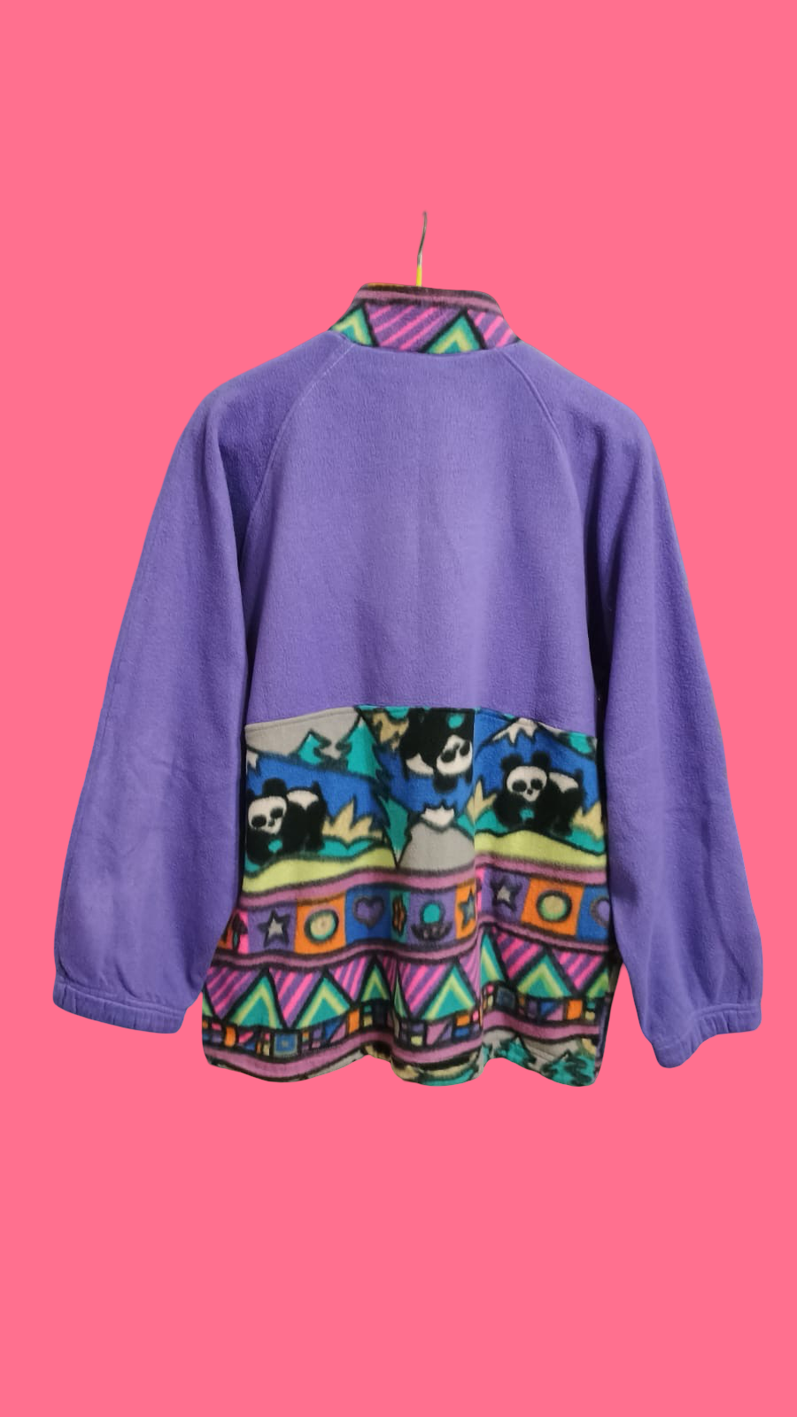 Vintage Multicolor Fantasy 90's Sweatshirt Unisex Size L