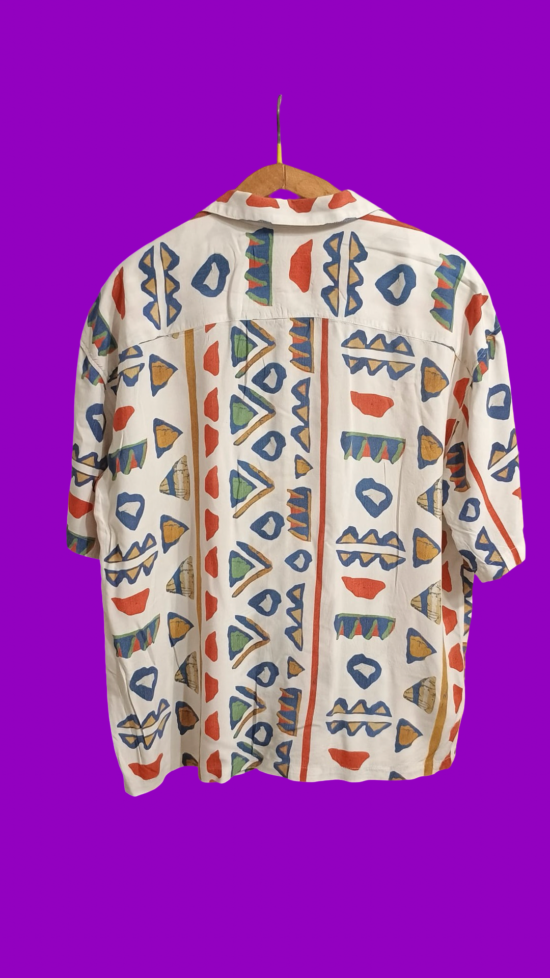 Vintage Style Multicolor Fantasy Shirt Unisex Size M