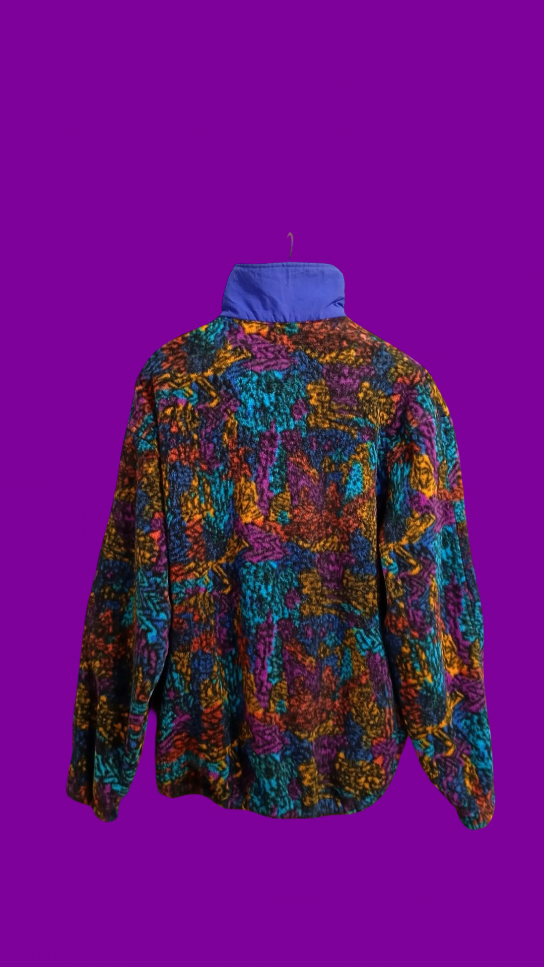 Vintage Multicolor Fantasy 90's Aesse Fleece Unisex Size L