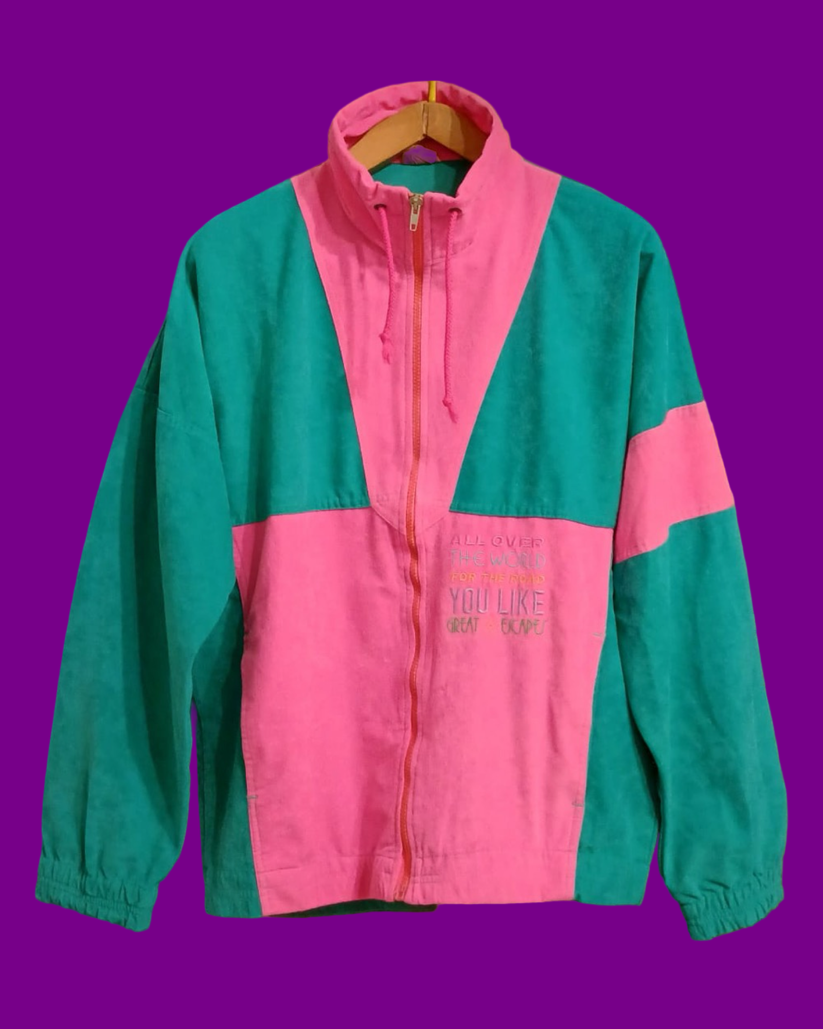 Vintage Multicolor Fantasy 90's Sweatshirt Unisex Size M