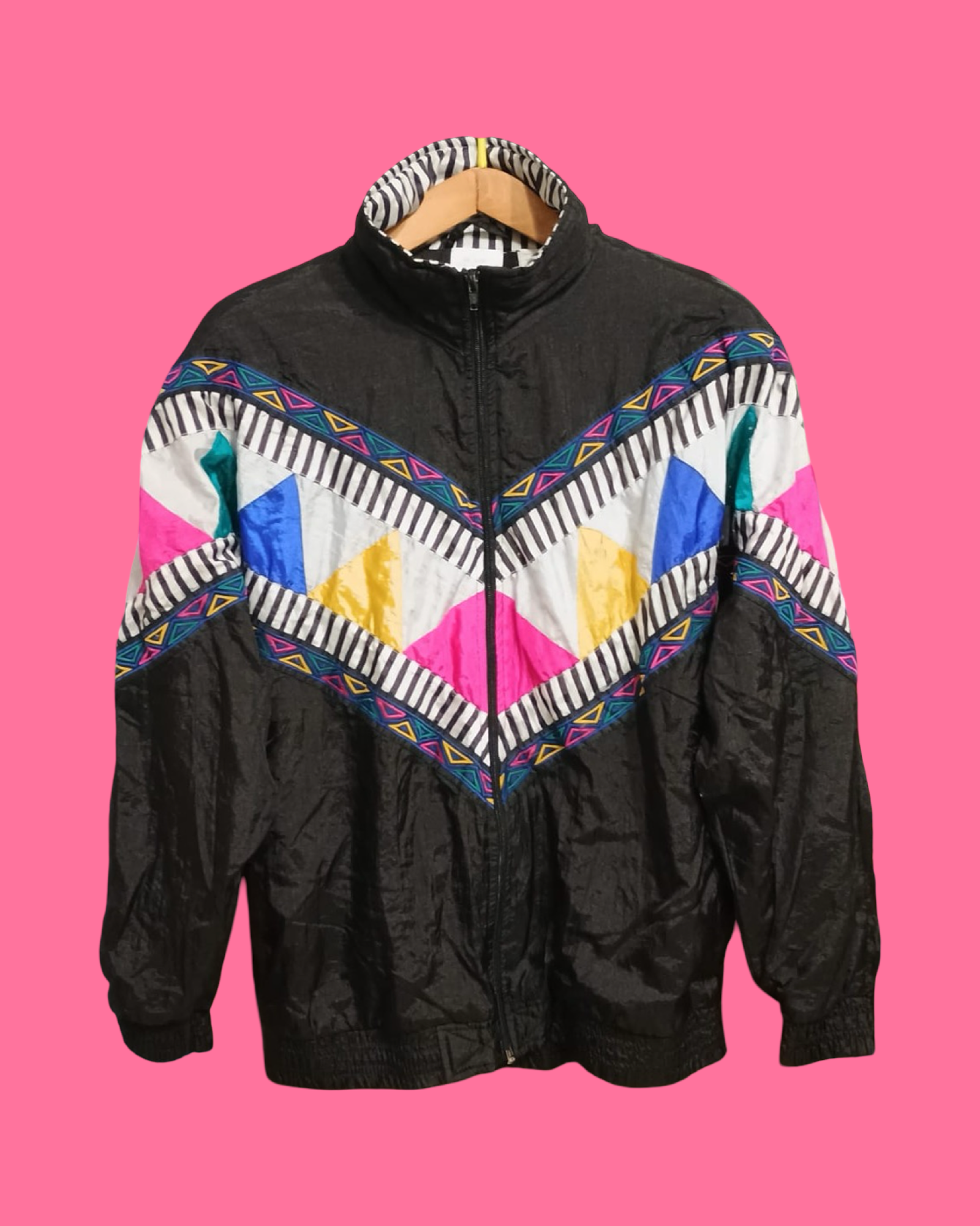 Vintage Multicolor Fantasy 90's Windbreaker Unisex Size M