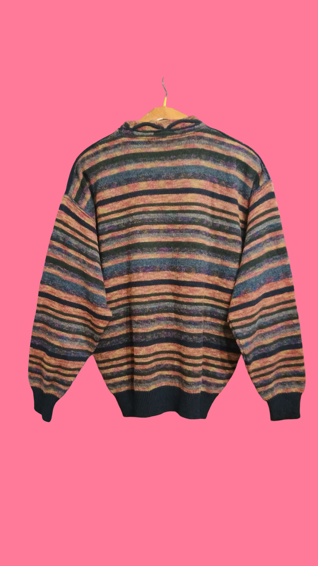 Vintage Multicolor Fantasy 90's Sweater Unisex Size M