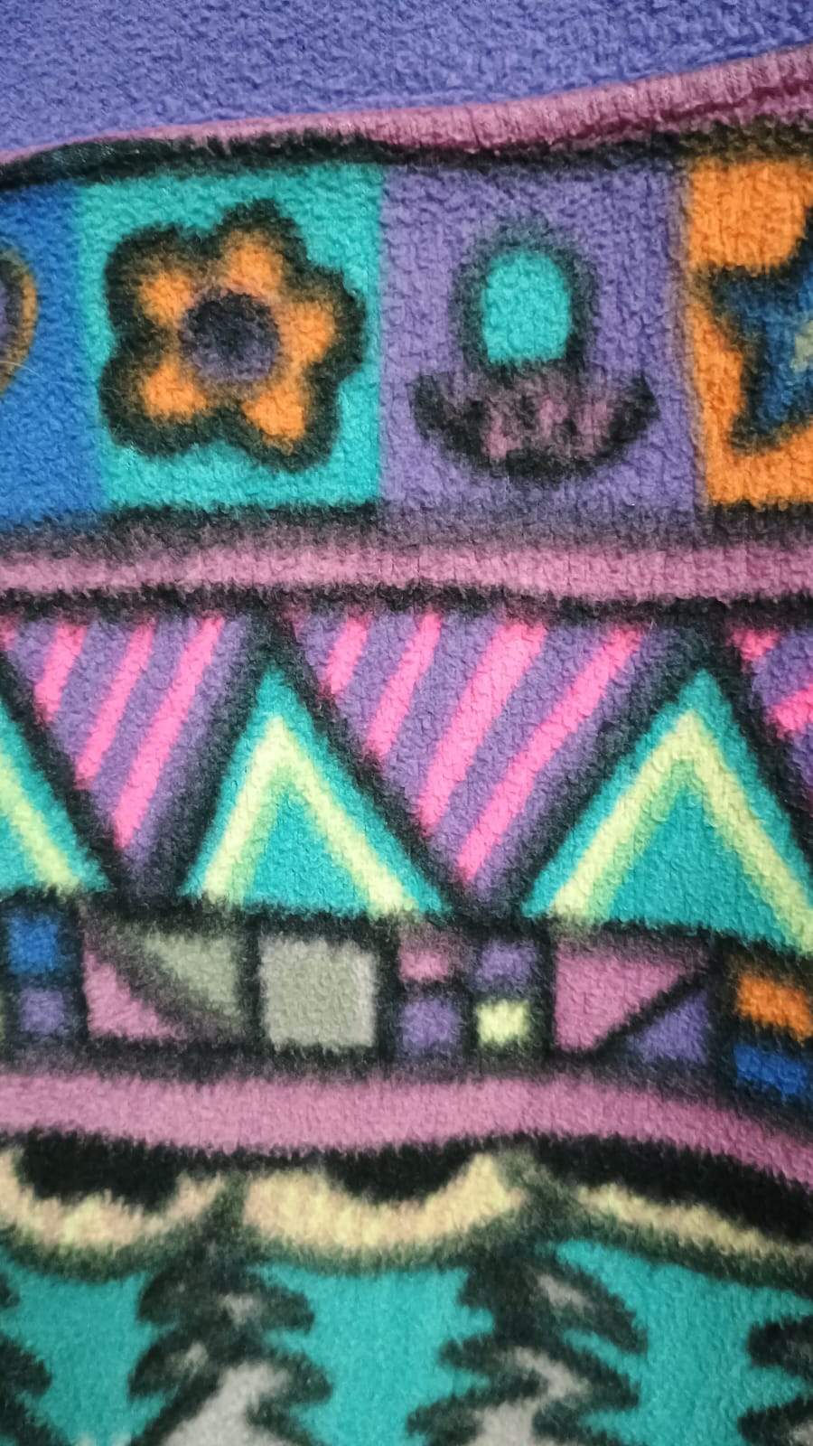 Vintage Multicolor Fantasy 90's Sweatshirt Unisex Size L