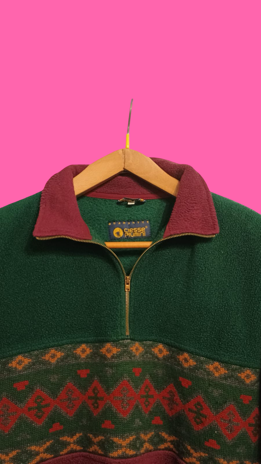 Vintage Multicolor Fantasy 90's Fleece Unisex Size XL