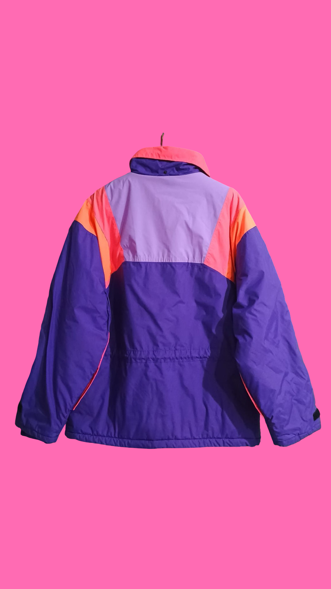 Vintage Multicolor Fantasy 90's Aesse Winter Snow Jacket Unisex Size L