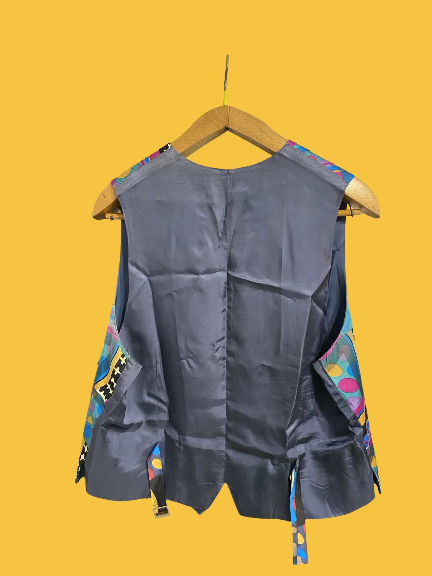 Vintage Multicolor Fantasy 90's Gilet Unisex Size M