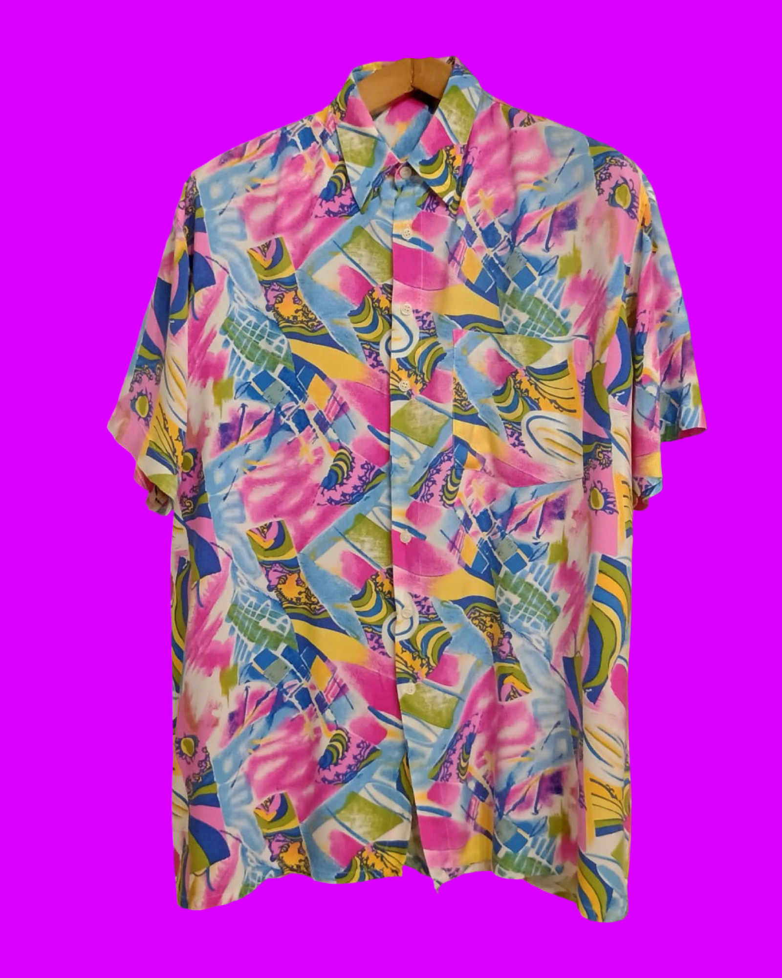 Vintage Multicolor Fantasy 90's Shirt Unisex Size XL