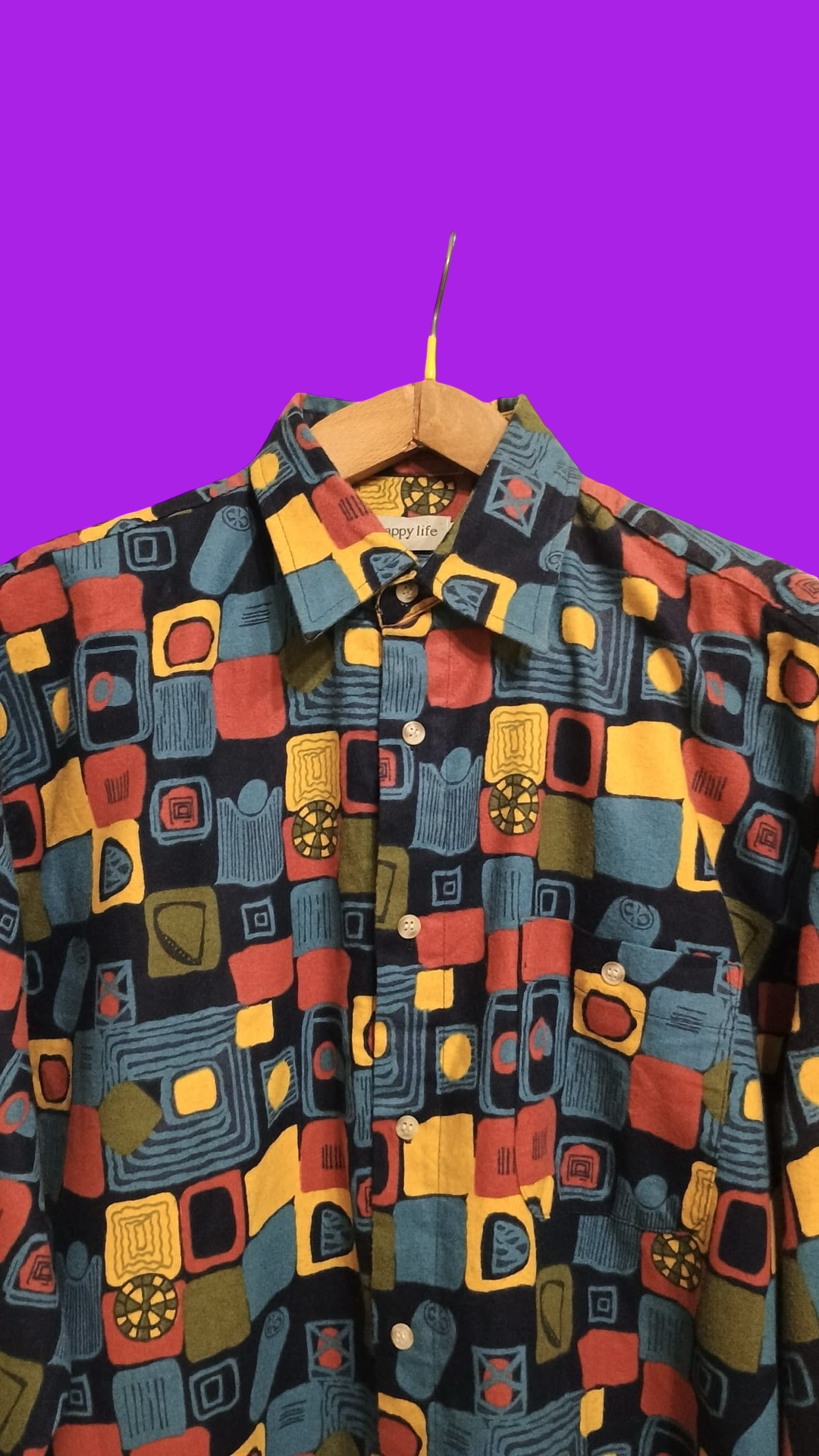 Vintage Multicolor Fantasy 90's Shirt Unisex Size XL