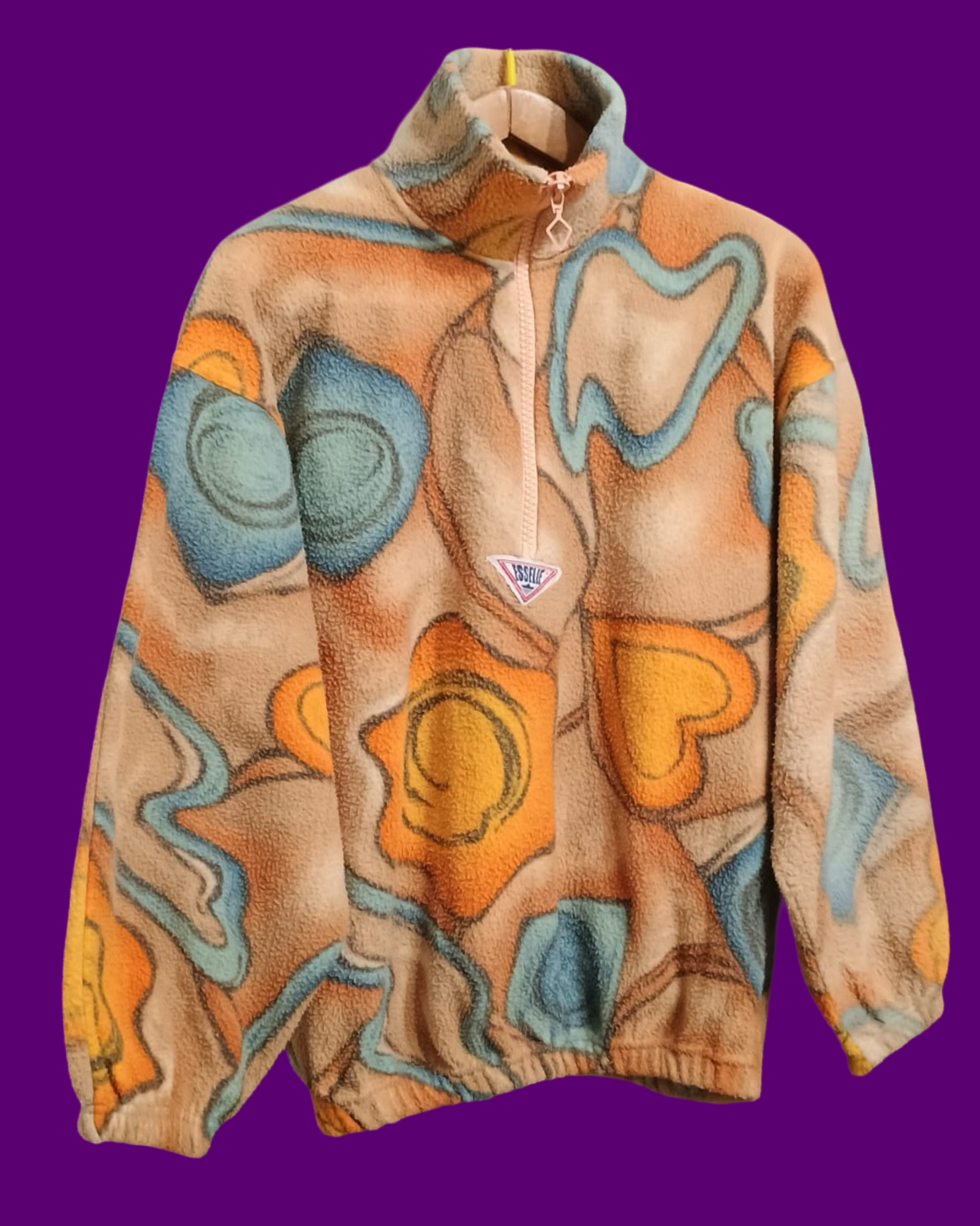 Vintage Multicolor Fantasy 90's Esselle Fleece Unisex Size L