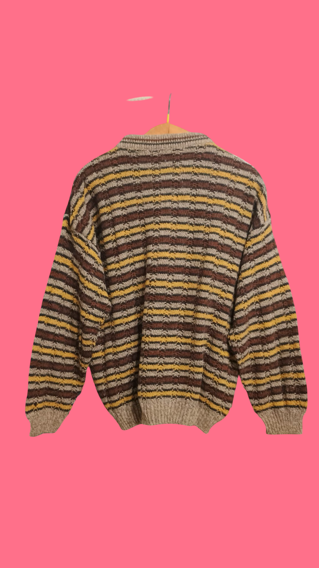 Vintage Multicolor Fantasy 90's Sweater Unisex Size L