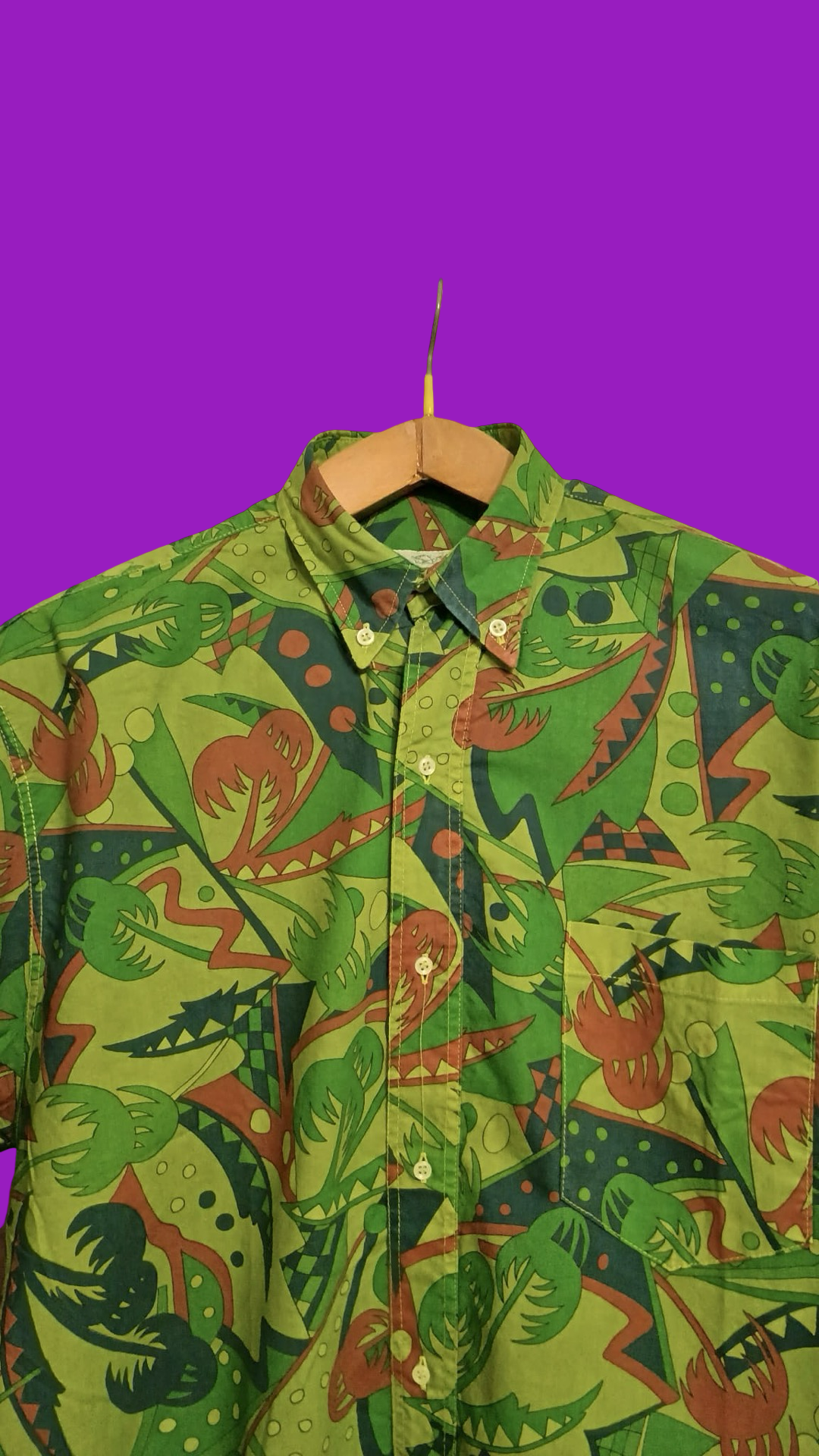 Vintage Multicolor Fantasy 90's Shirt Unisex Size L