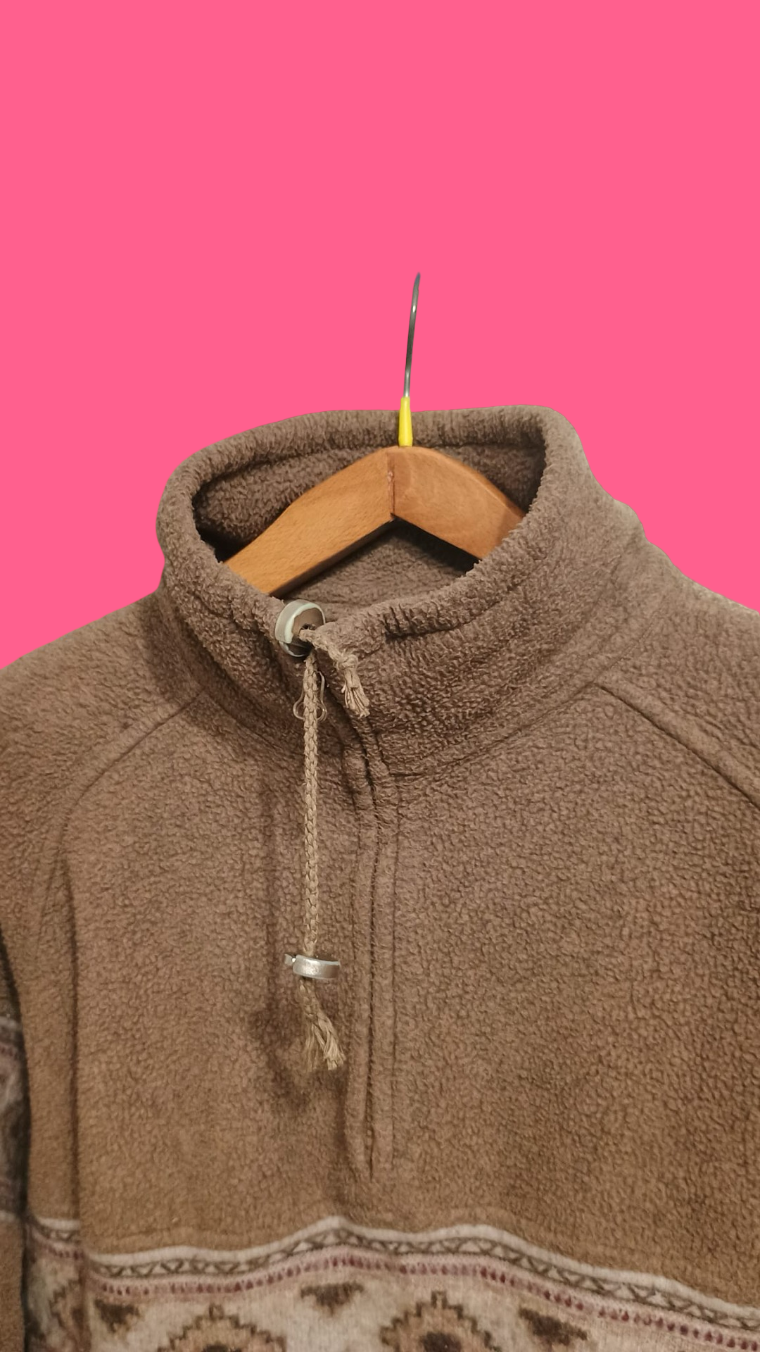 Vintage Multicolor Fantasy 90's Fleece Unisex Size L