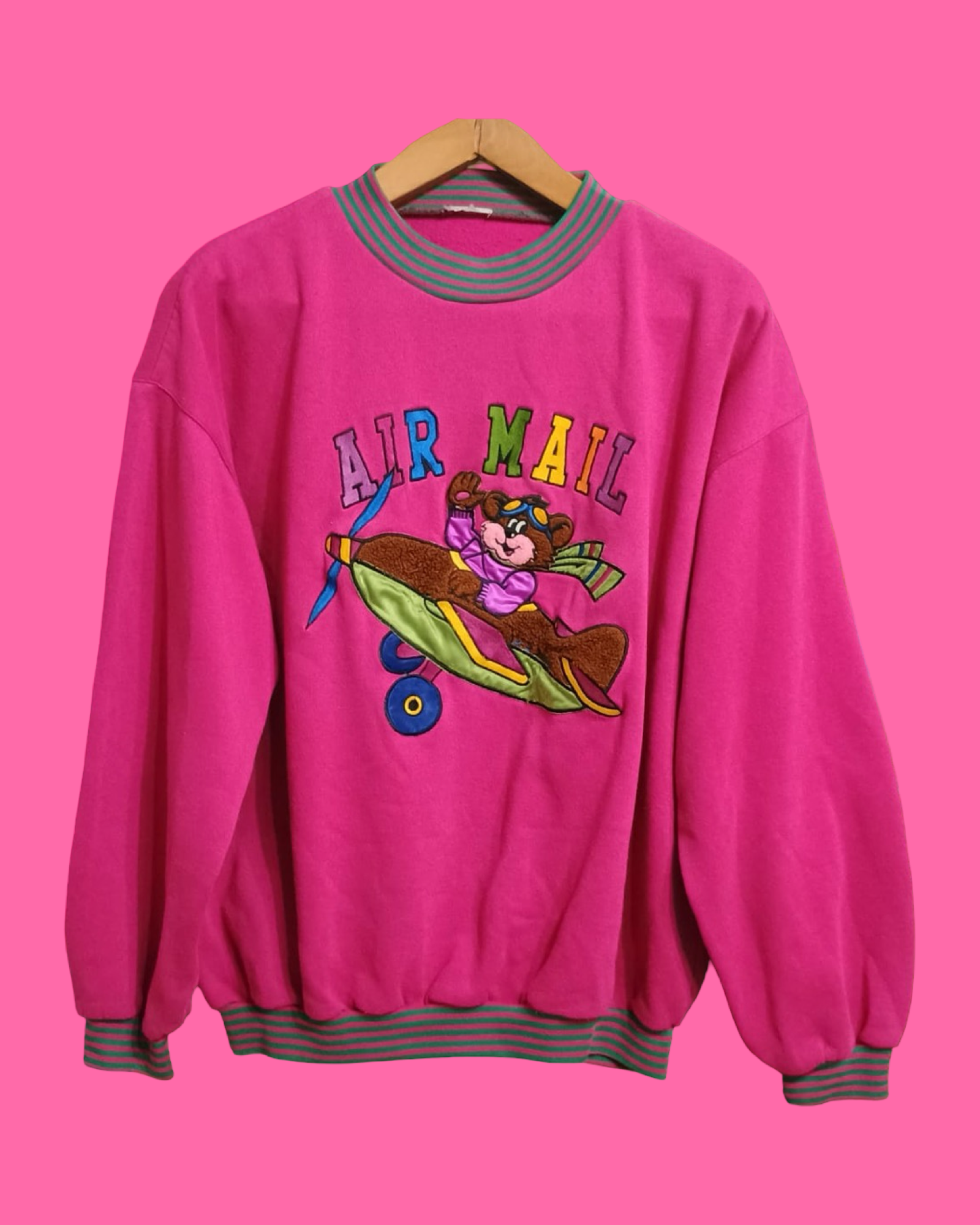 Vintage Multicolor Fantasy 90's Sweatshirt Unisex Size M