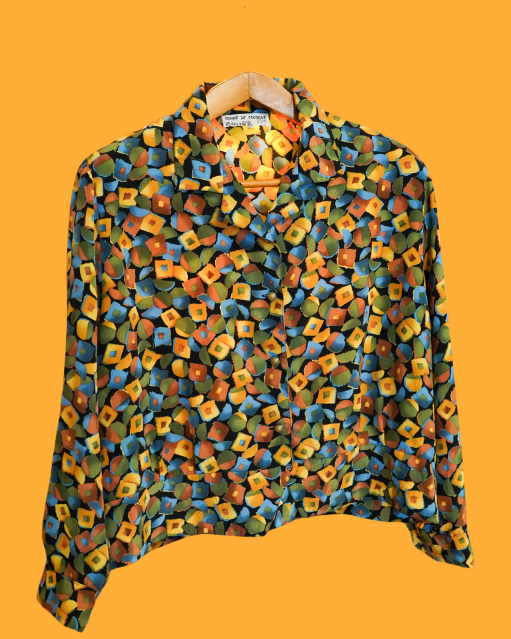 Vintage Multicolor Fantasy Shirt Woman Size S