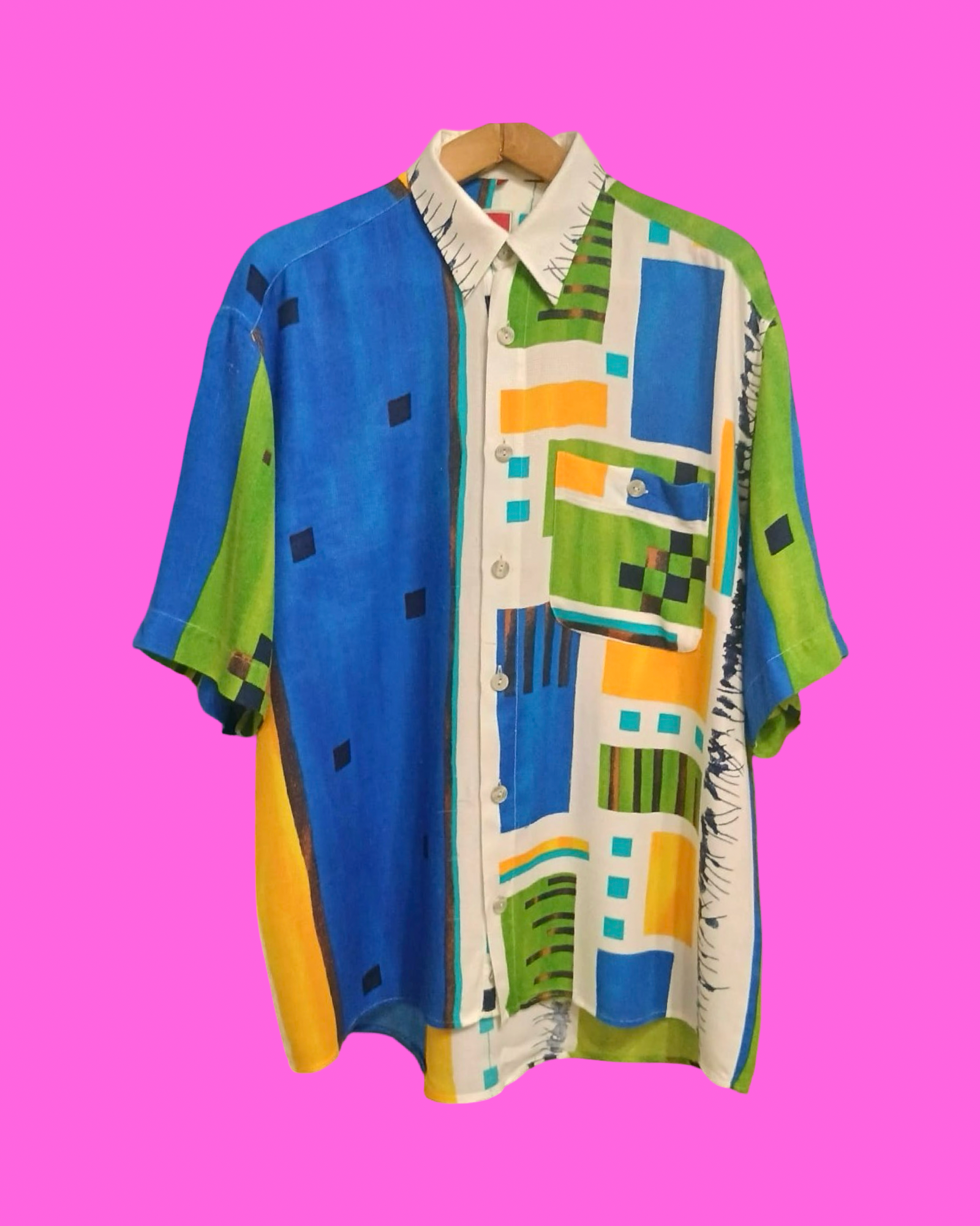 Vintage Multicolor Fantasy 90's Shirt Unisex Size L
