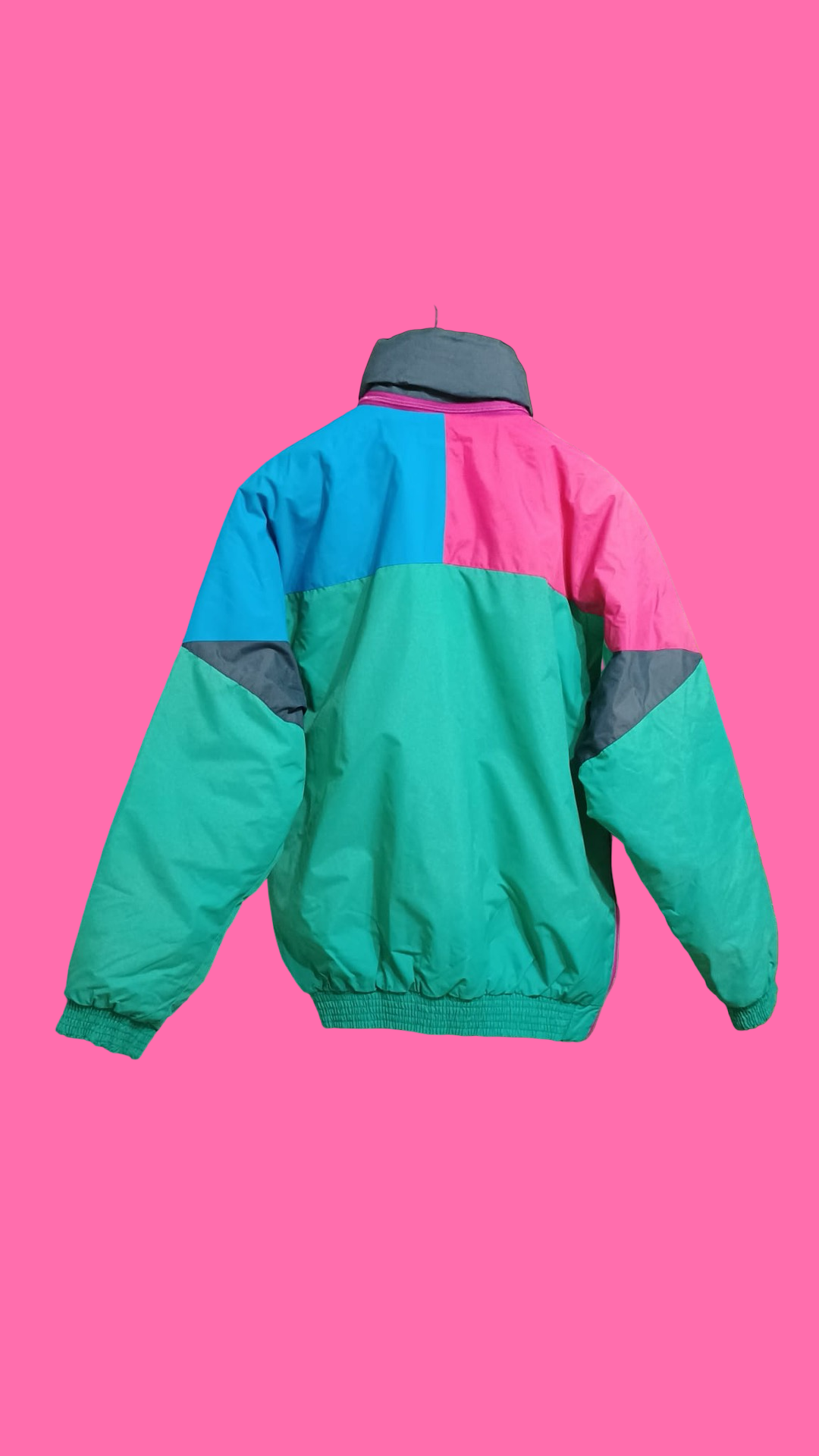 Vintage Multicolor Fantasy 90's Snow Jacket Unisex Size M