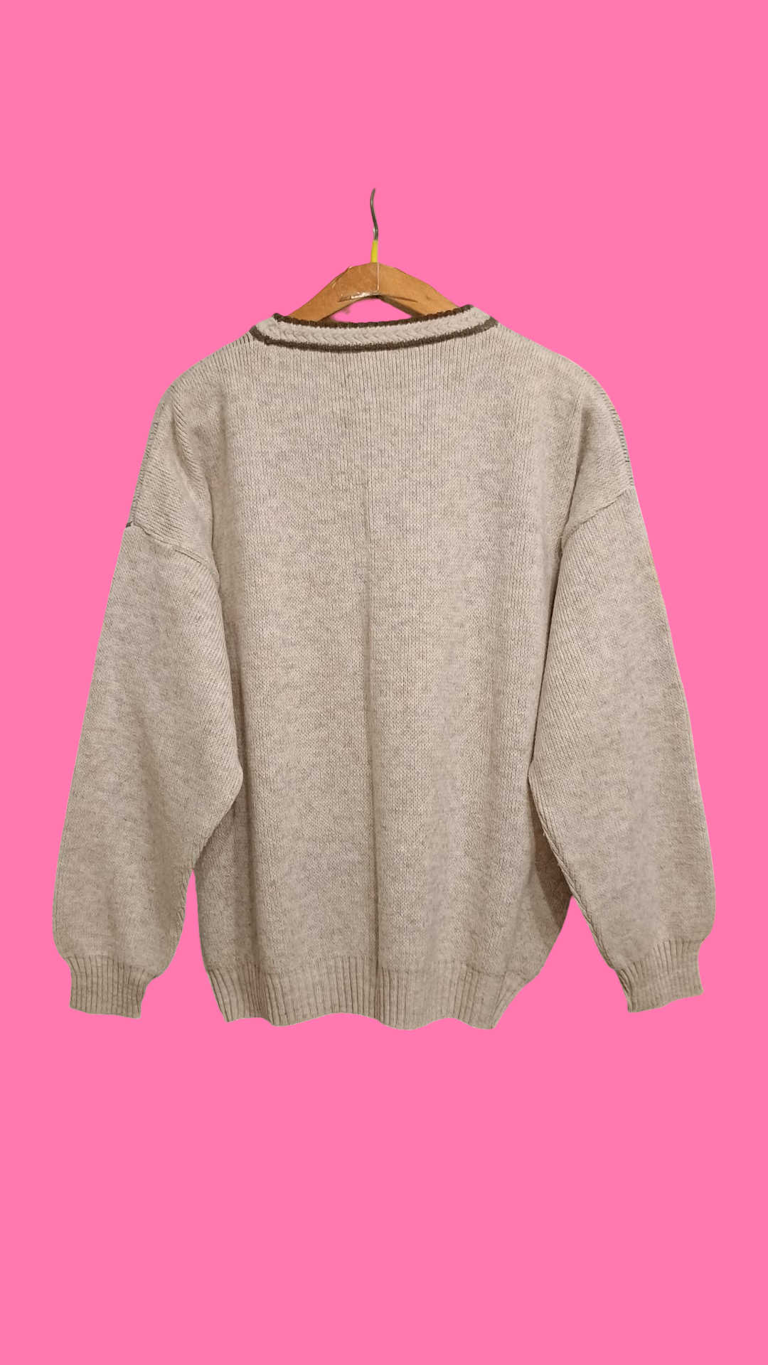 Vintage Multicolor Fantasy 90's Sweater Unisex Size L