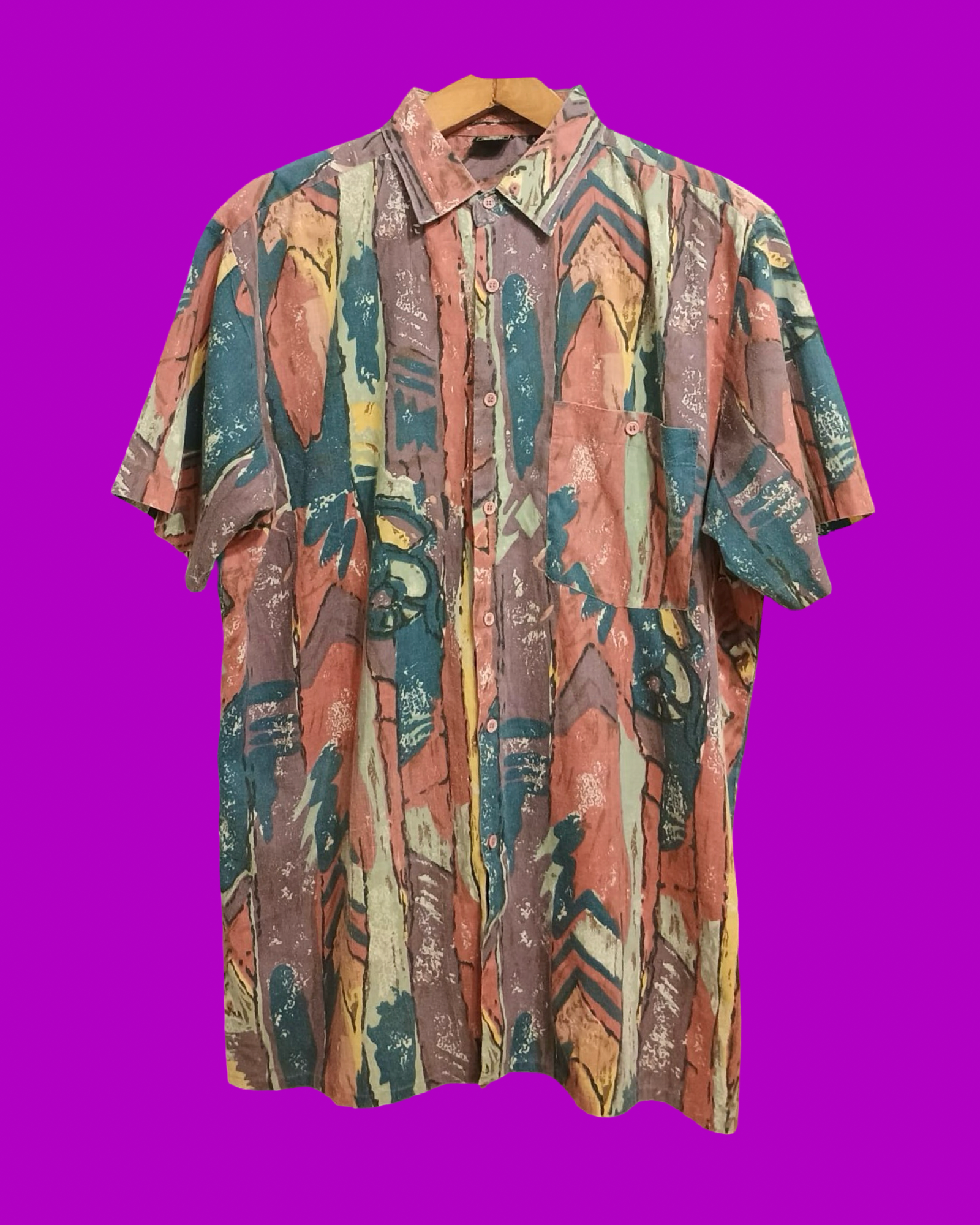 Vintage Multicolor Fantasy 90's Shirt Unisex Size XL