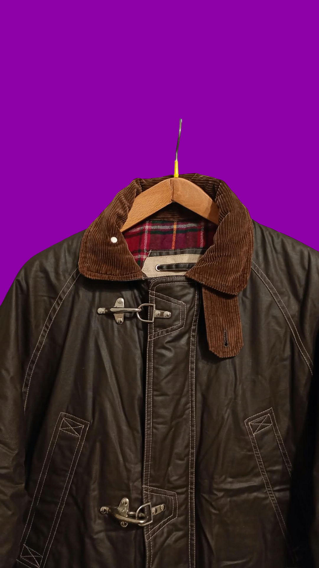 Vintage Brown 90's Jacket Unisex Size L