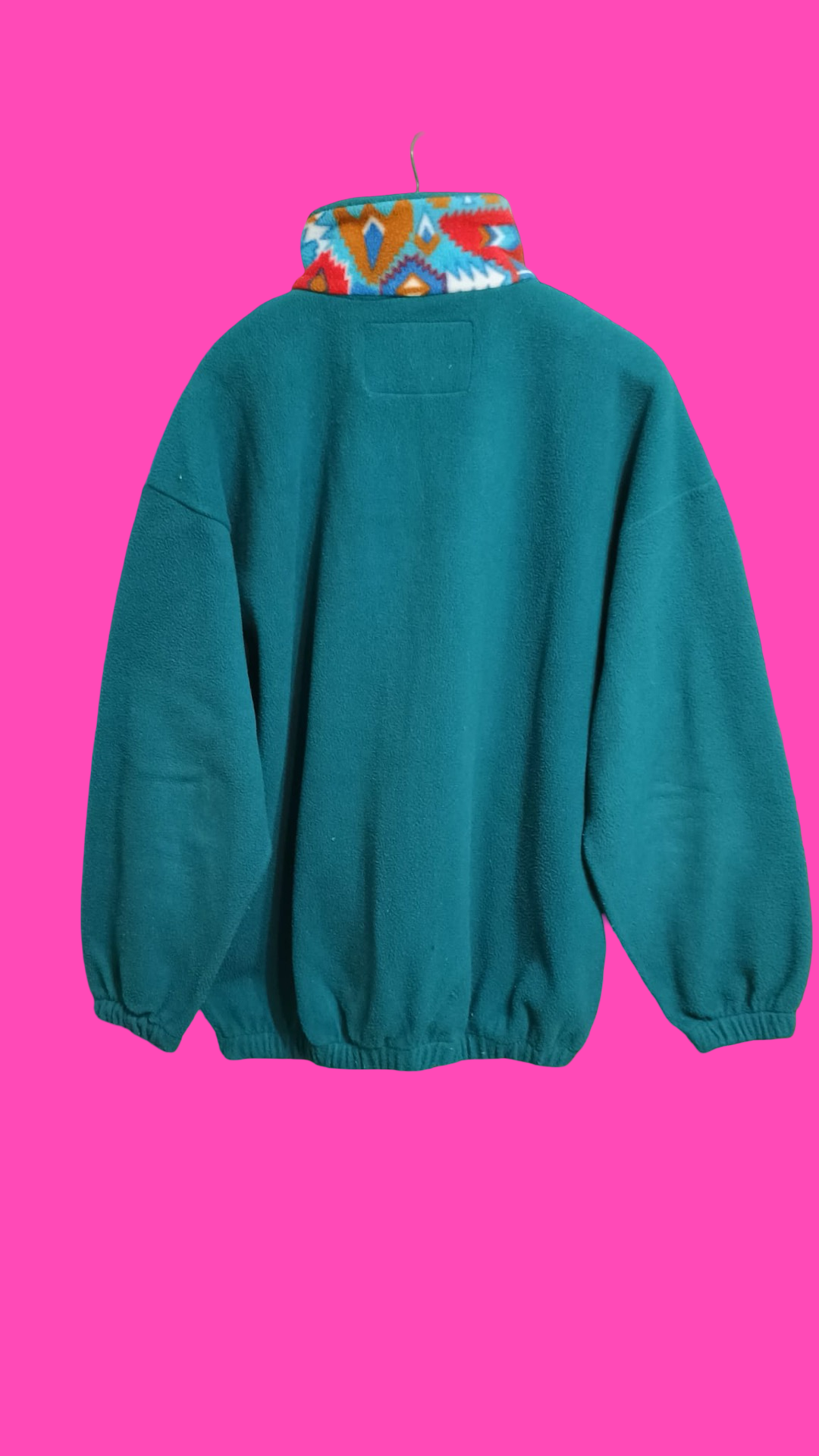 Vintage Multicolor Fantasy 90's Fleece Unisex Size L