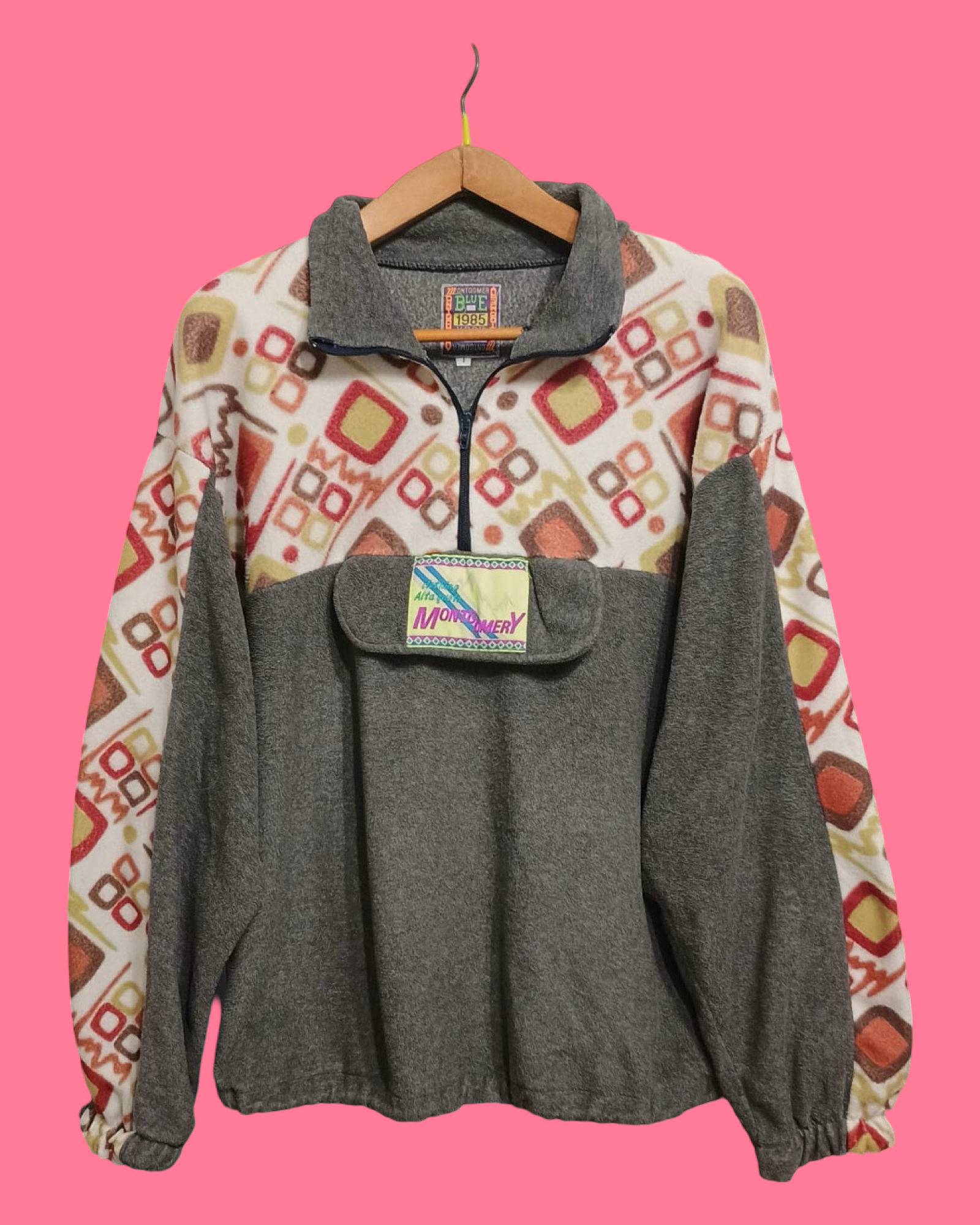 Vintage Multicolor Fantasy 90's Sweatshirt Unisex Size L