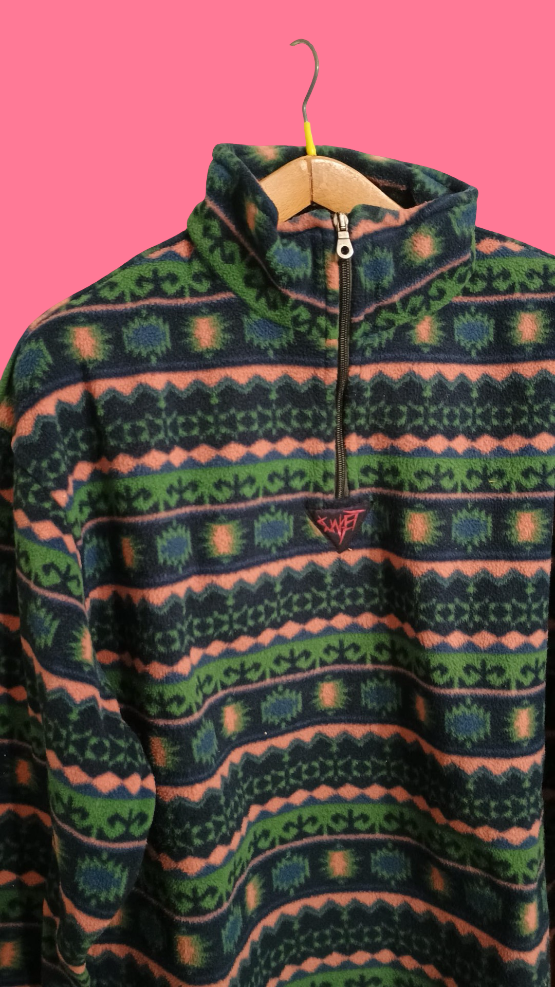 Vintage Multicolor Fantasy 90's Sweatshirt Unisex Size L