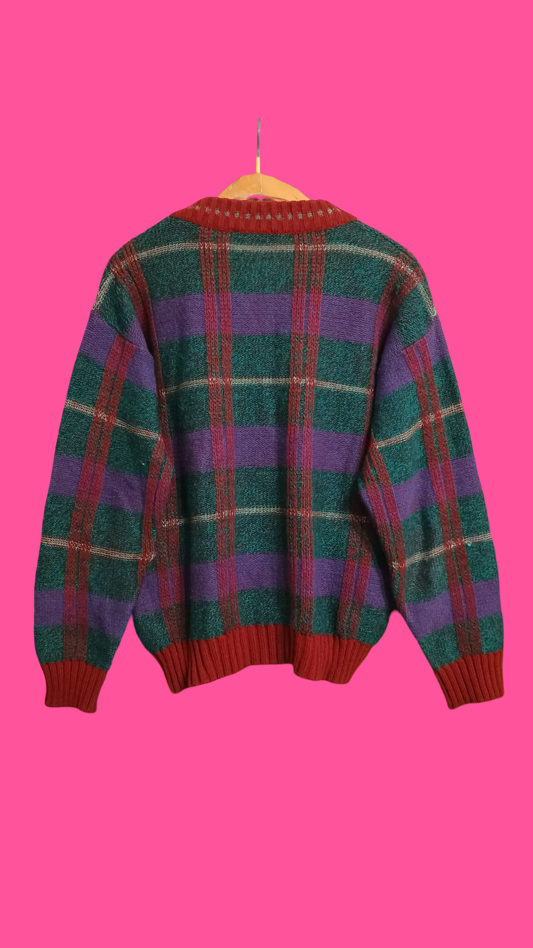 Vintage Multicolor Fantasy 90's Sweater Unisex Size M