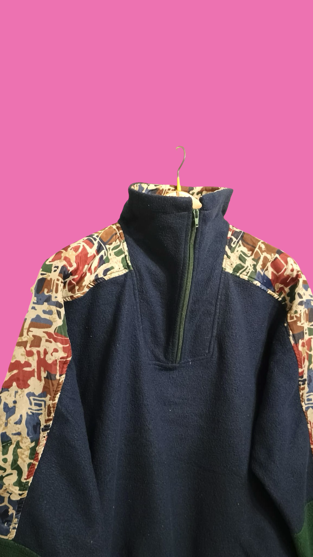Vintage Multicolor Fantasy 90's Fleece Unisex Size L