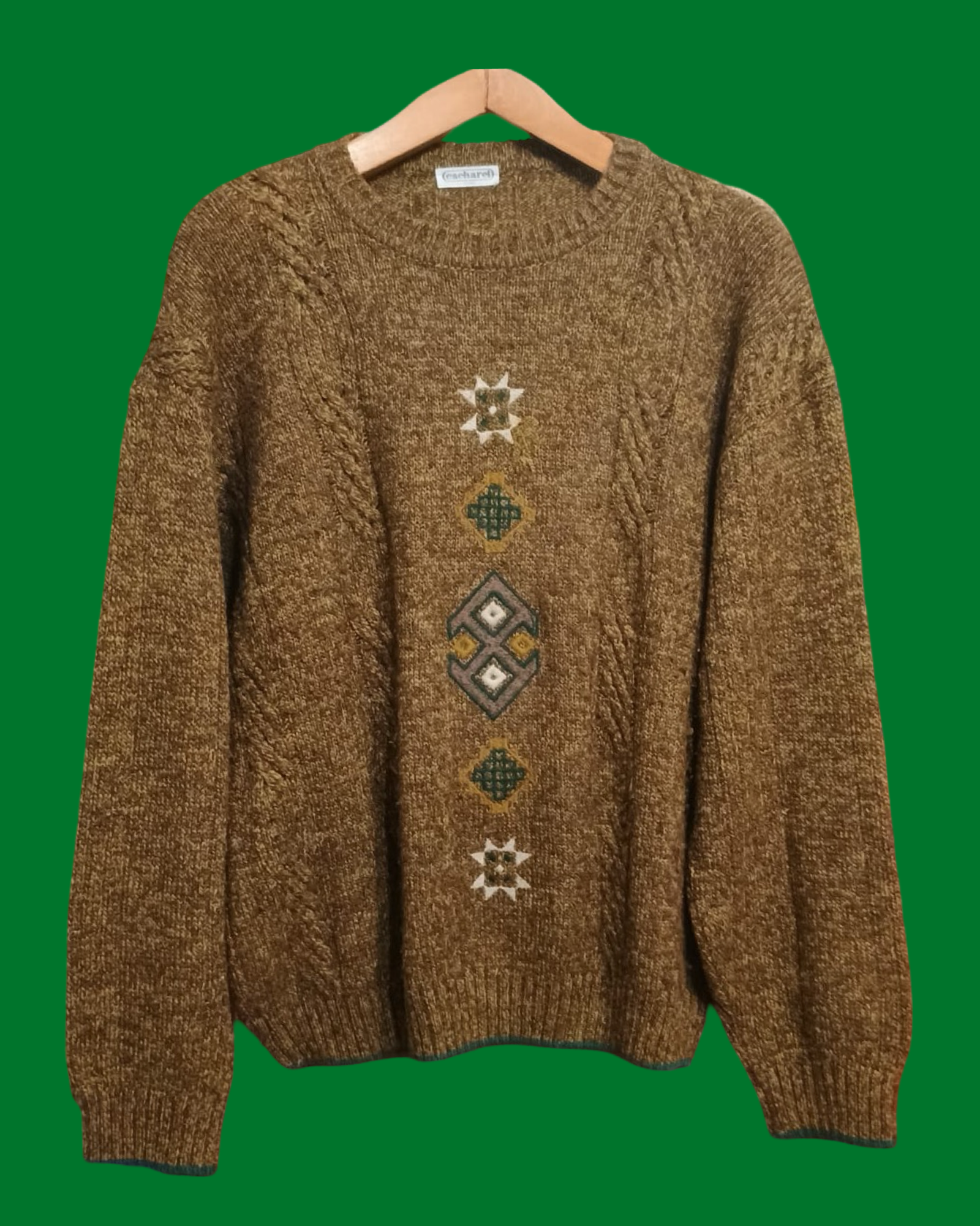 Vintage Multicolor Fantasy 90's Sweater Unisex Size M