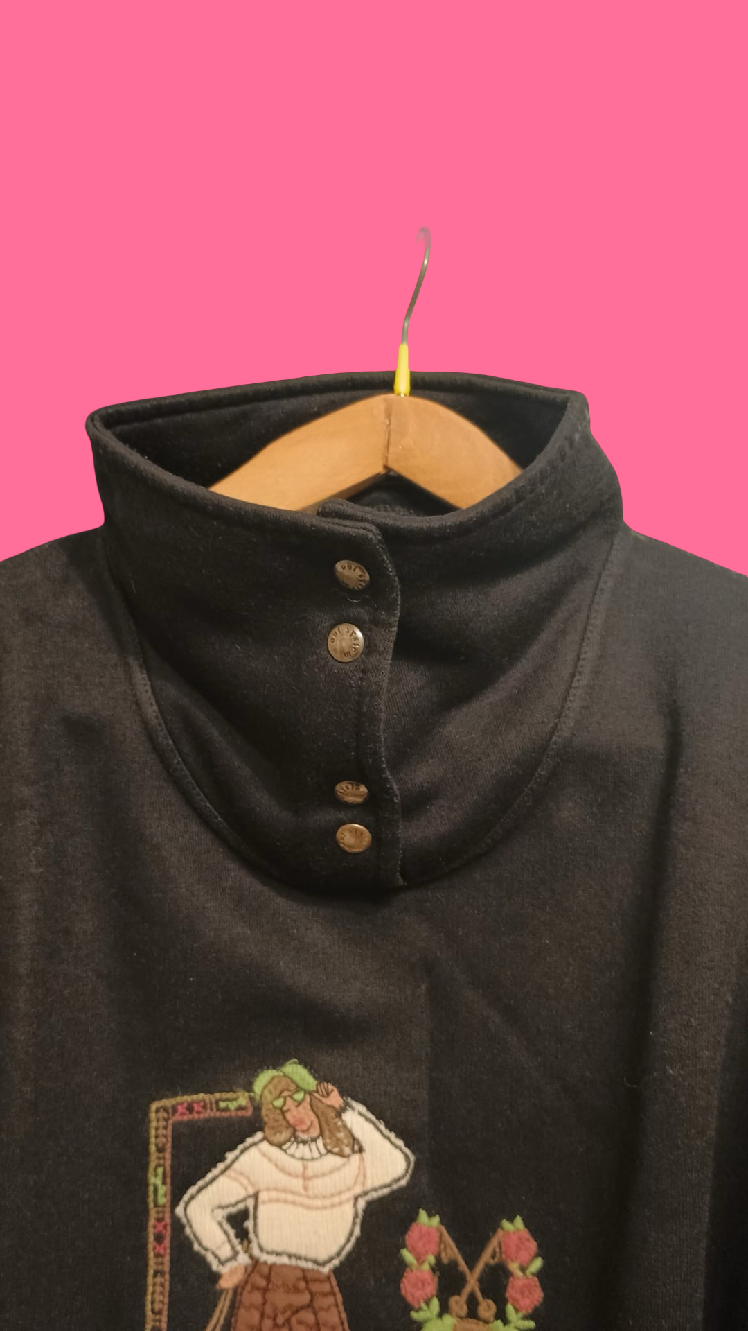 Vintage Multicolor Fantasy 90's Sweatshirt Unisex Size M