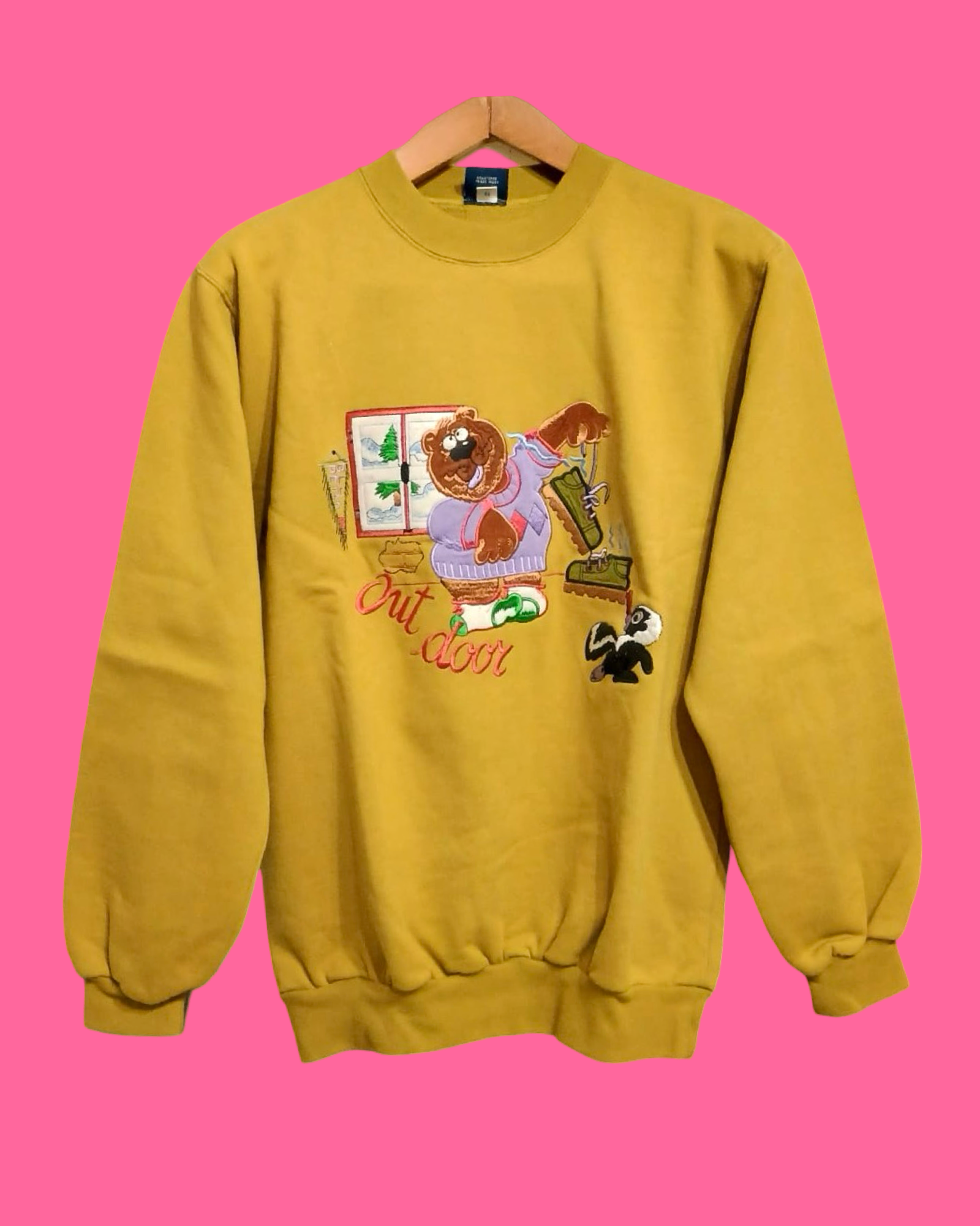 Vintage Multicolor Fantasy 90's Sweatshirt Unisex Size M