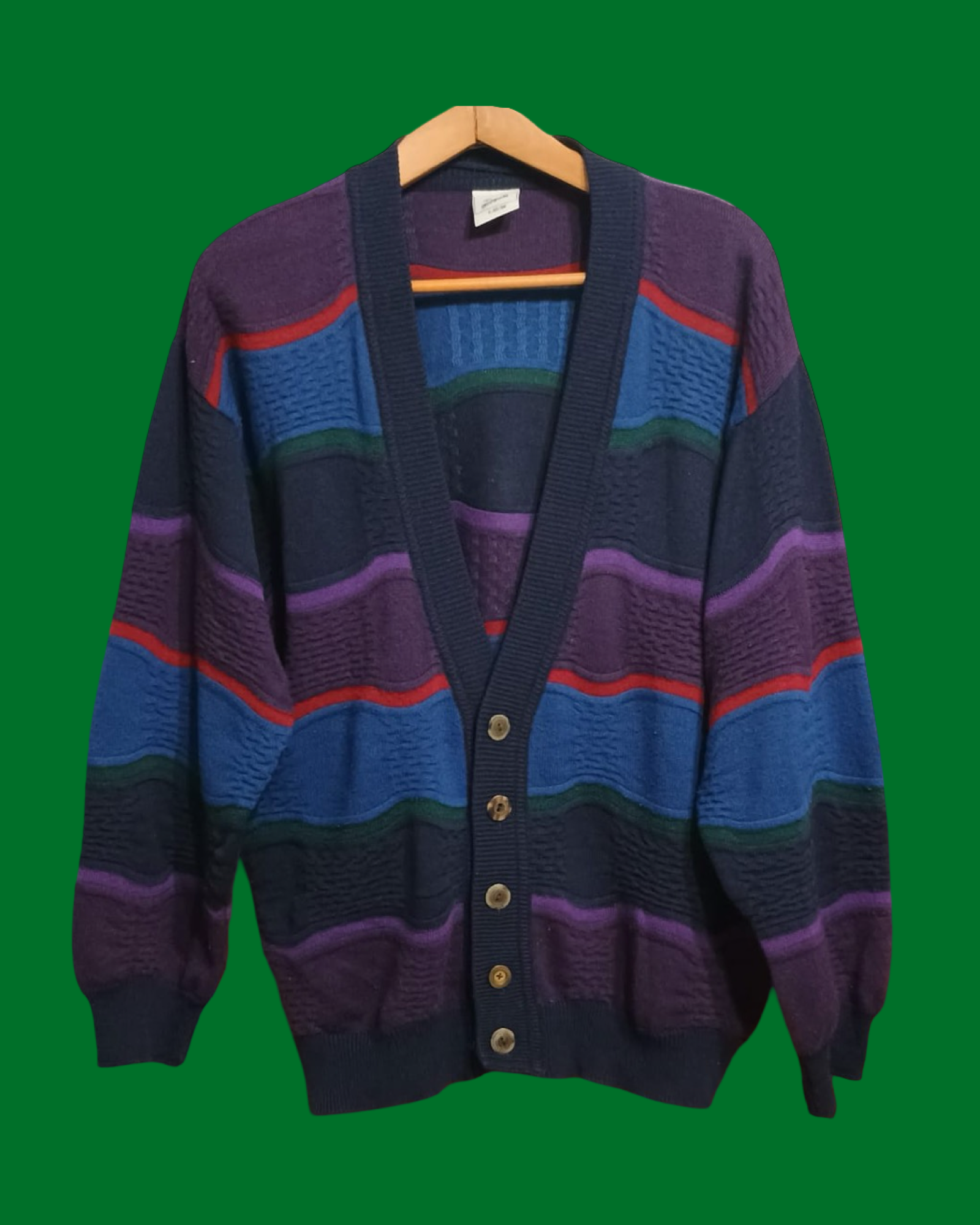 Vintage Multicolor Fantasy 90's Sweater Unisex Size XL