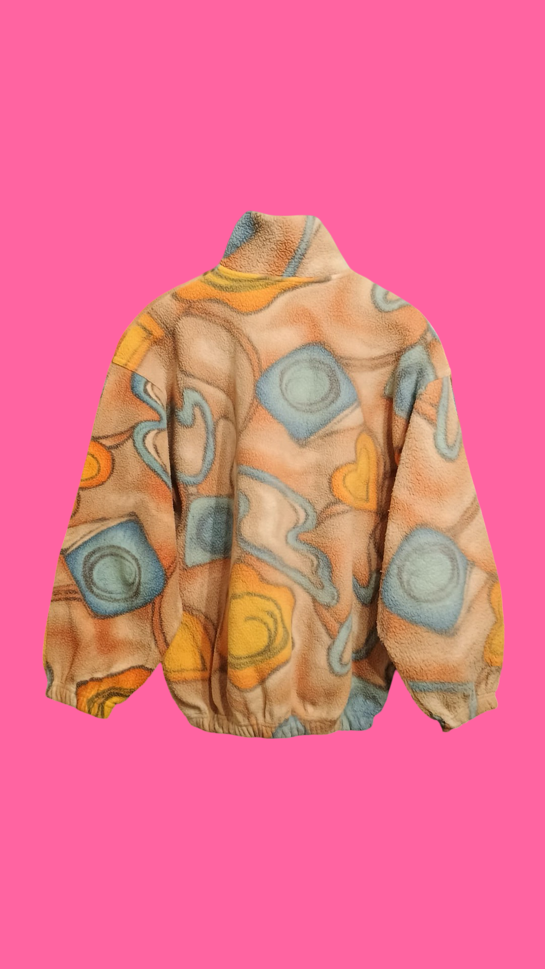 Vintage Multicolor Fantasy 90's Esselle Fleece Unisex Size L