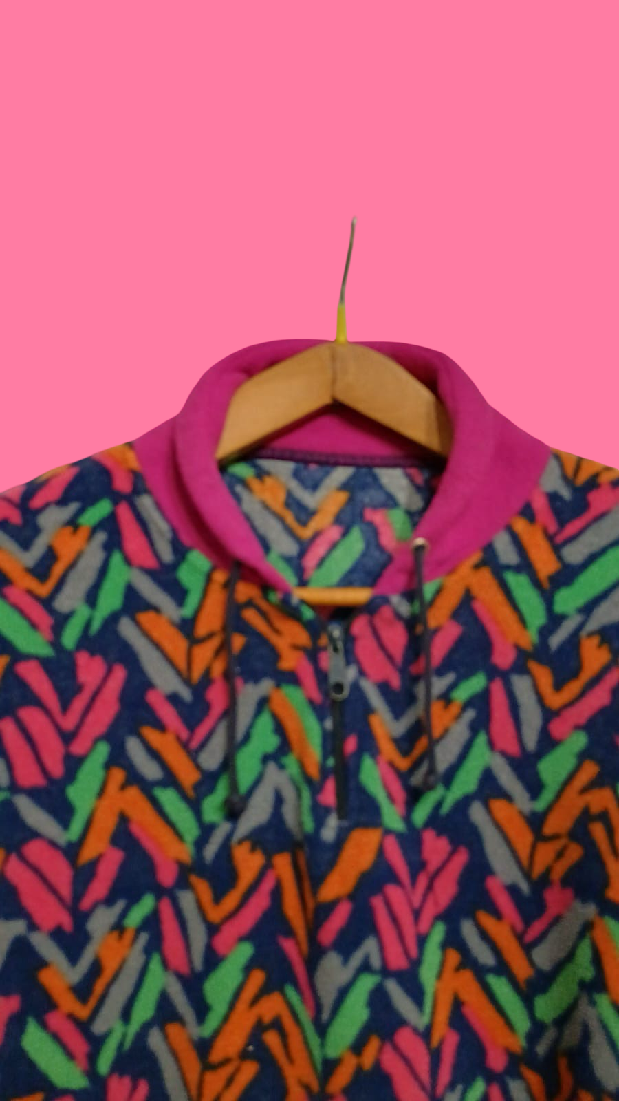 Vintage Multicolor Fantasy 90's Sweatshirt Unisex Size L