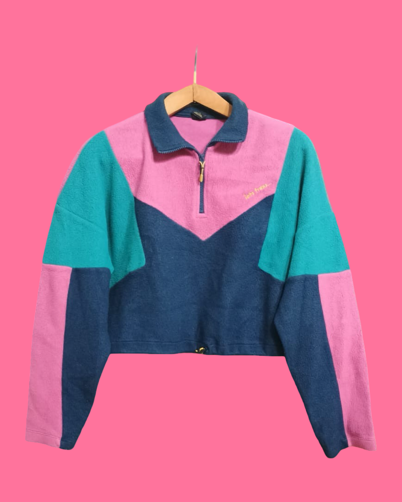Vintage Multicolor Fantasy 90's Sweatshirt Woman Size S