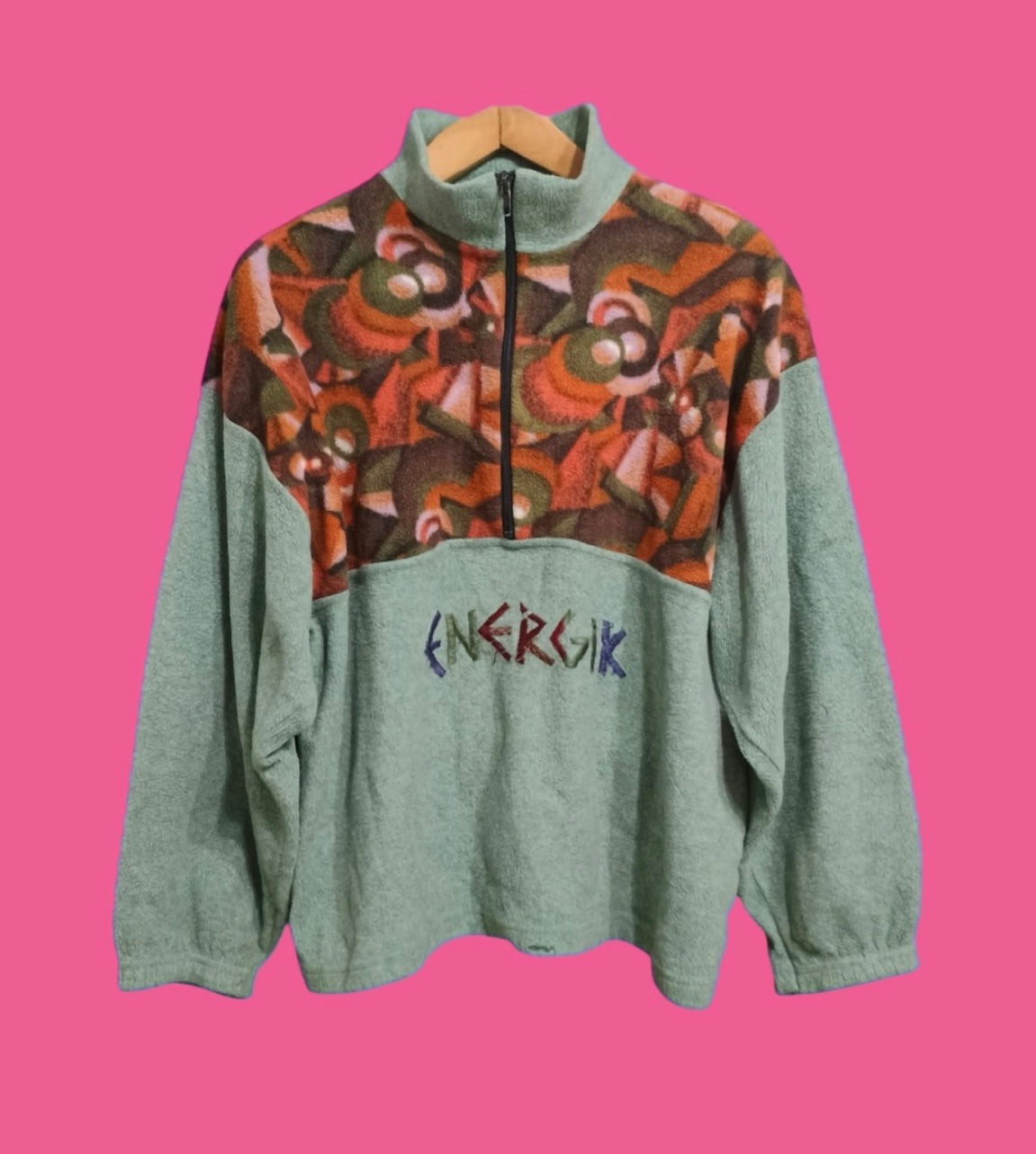 Vintage Multicolor Fantasy 90's Sweatshirt Unisex Size M