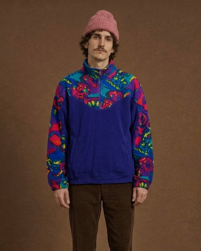Vintage Multicolor Fantasy 90's Fleece Unisex Size M