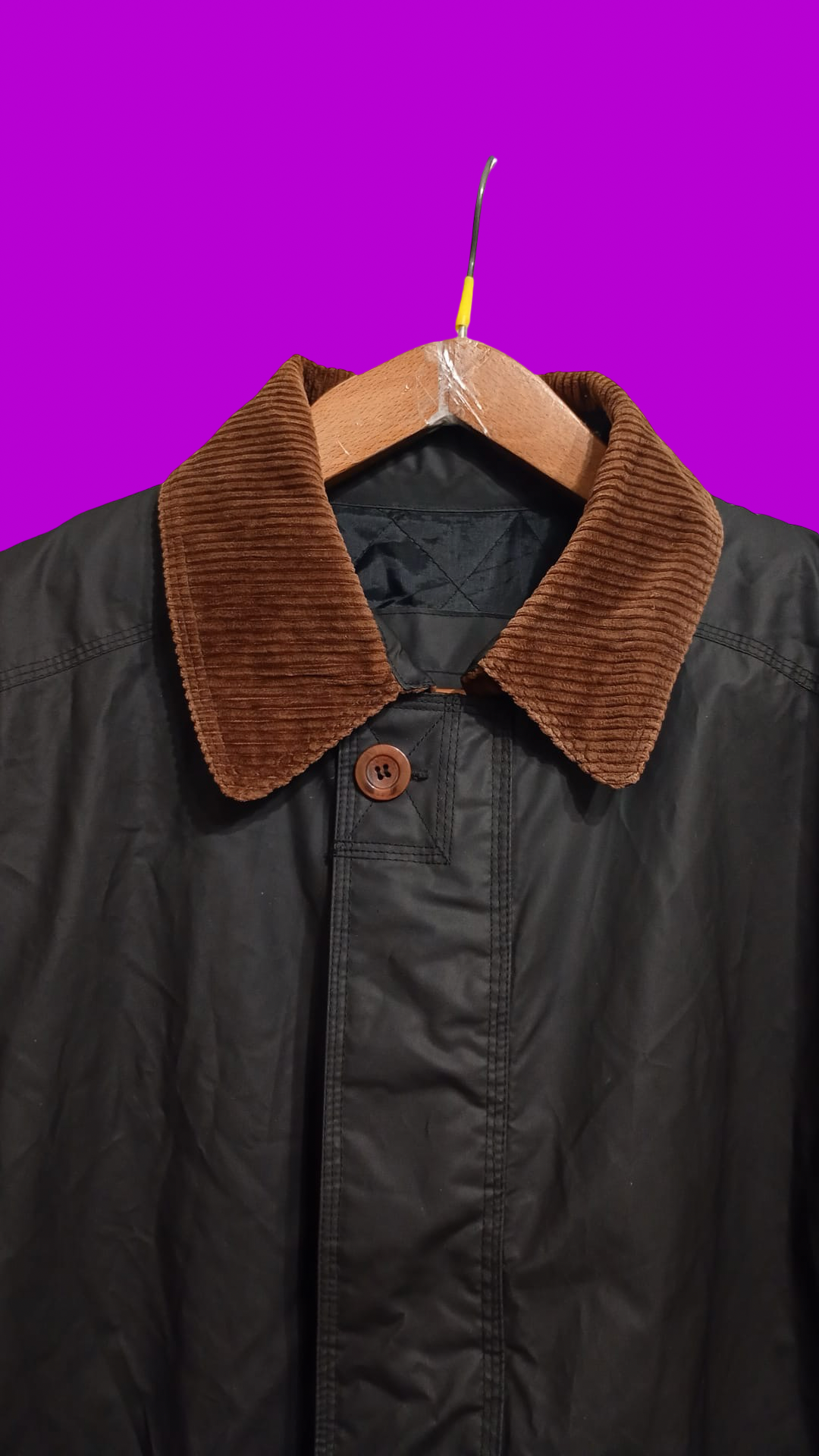 Vintage Green Brown Multi 90's Jacket Unisex Size L
