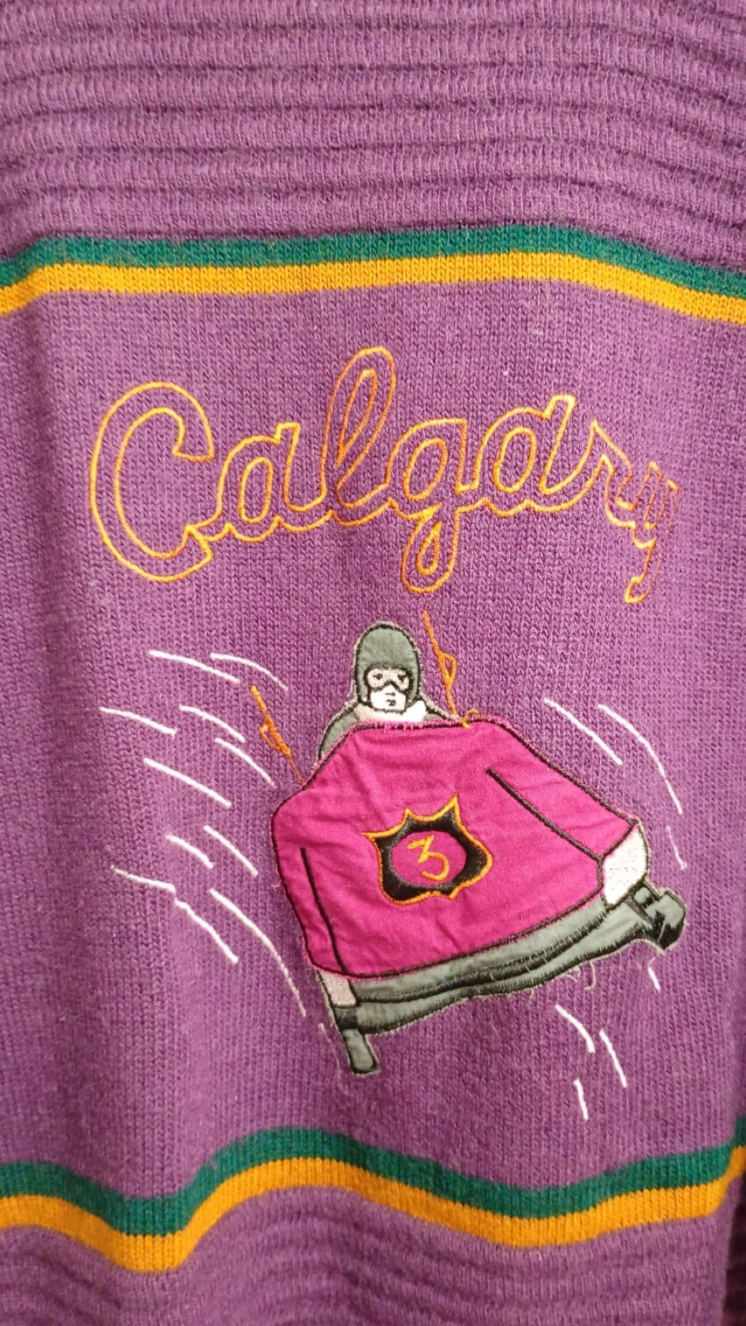 Vintage Multicolor Fantasy 90's Sweater Unisex Size M