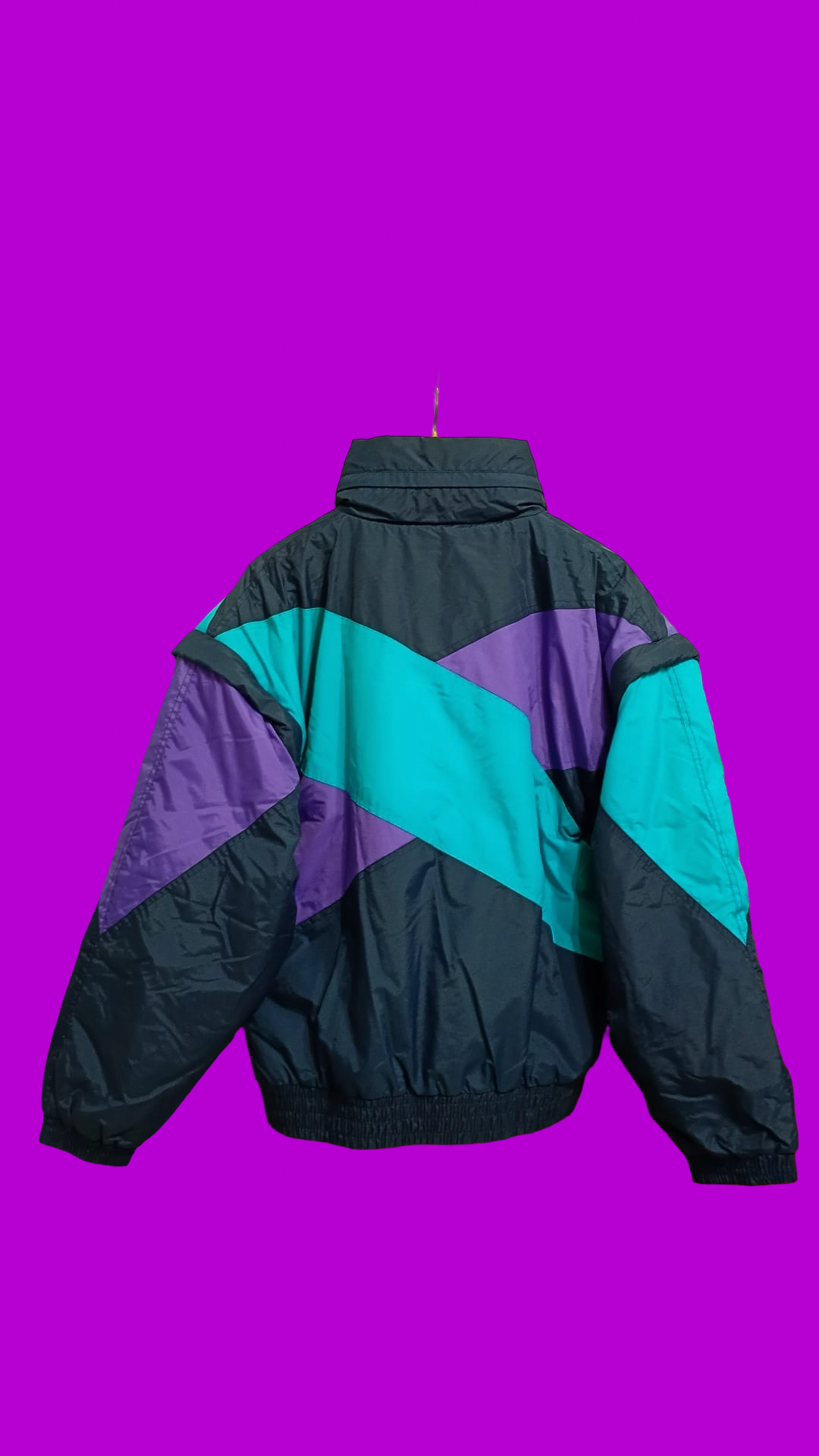 Vintage Multicolor Fantasy 90's Snow Jacket Unisex Size M