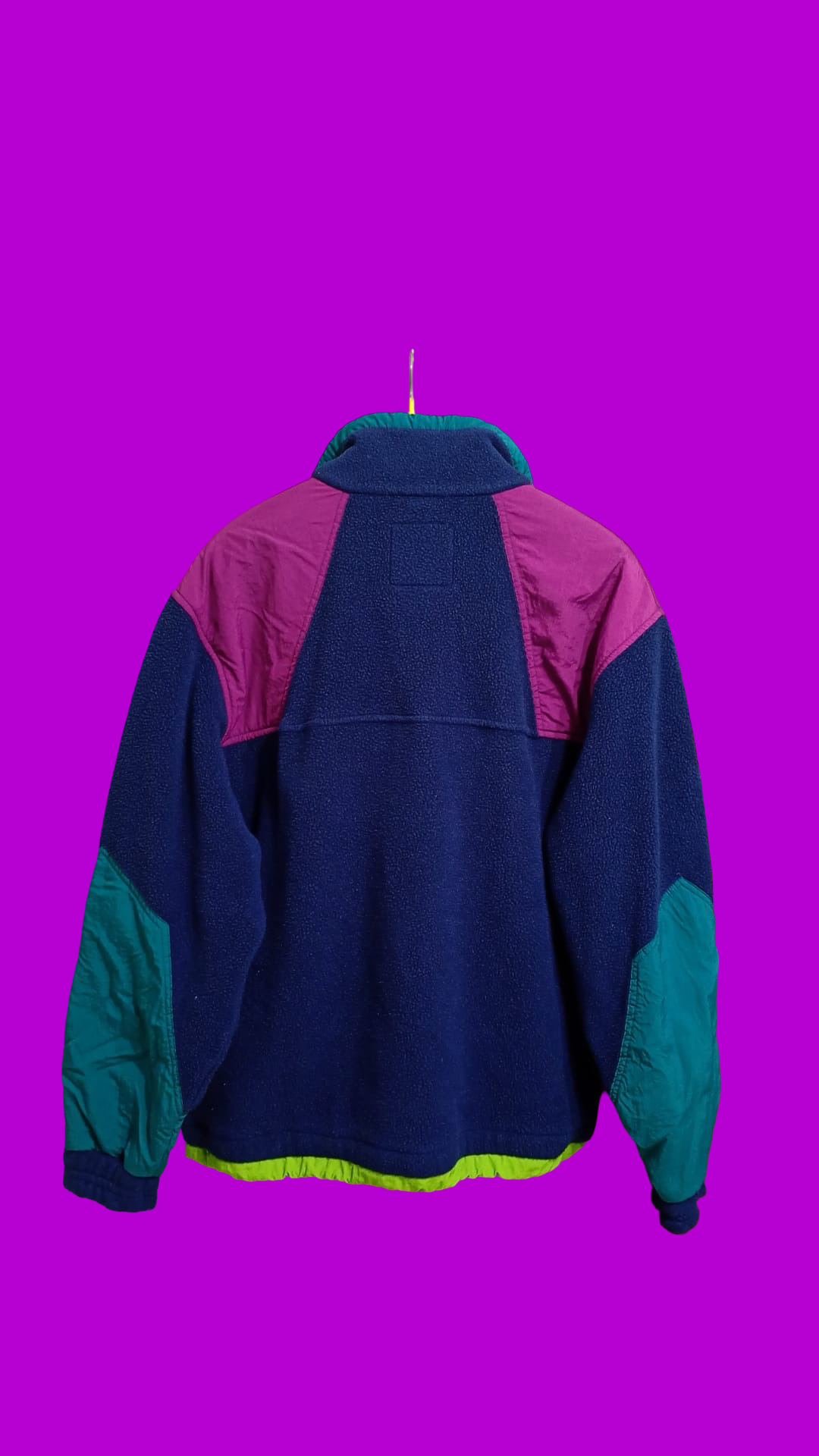 Vintage Multicolor Fantasy 90's Rare Fleece Unisex Size L