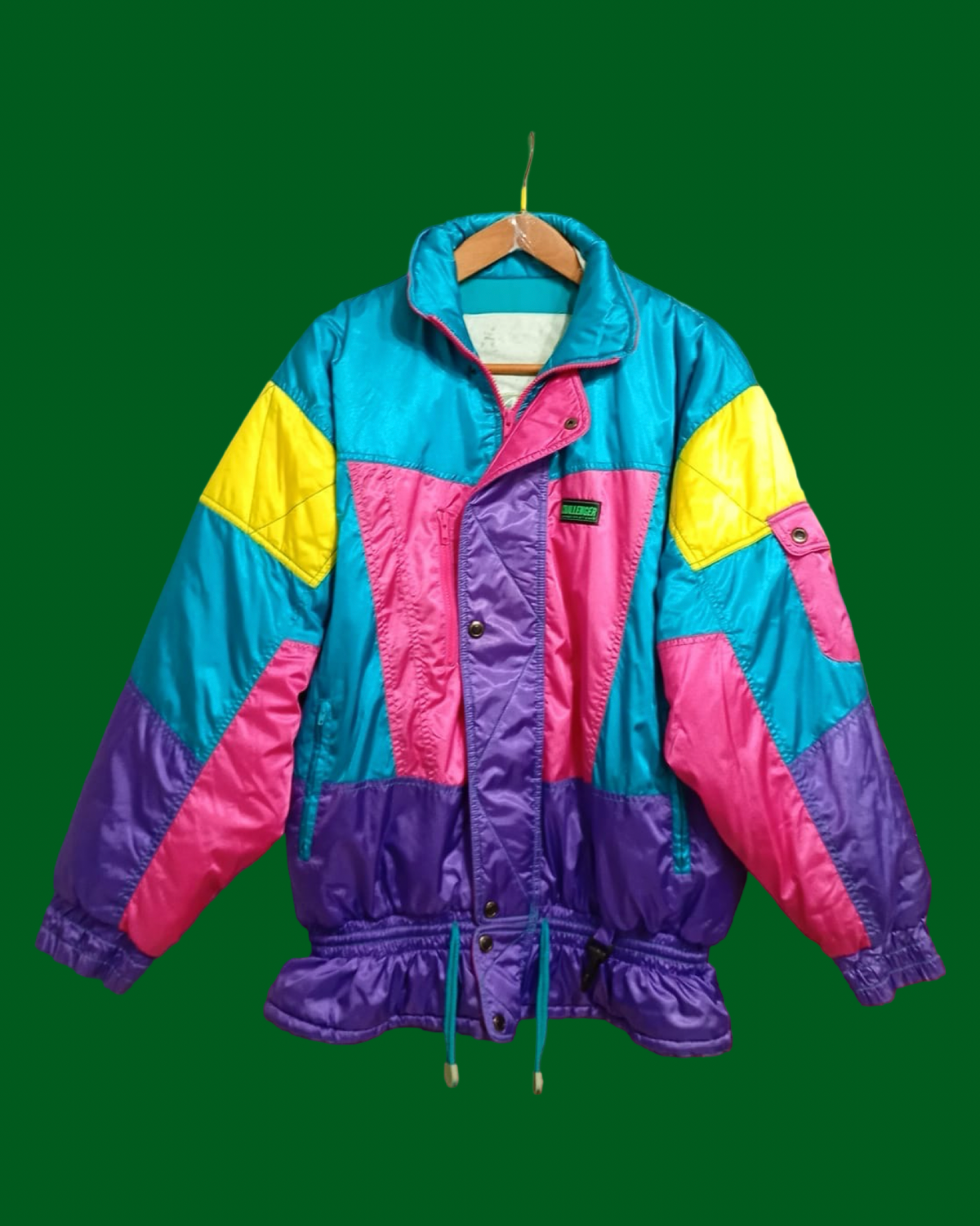 Vintage Multicolor Fantasy 90's Rare Snow Jacket Unisex Size XL